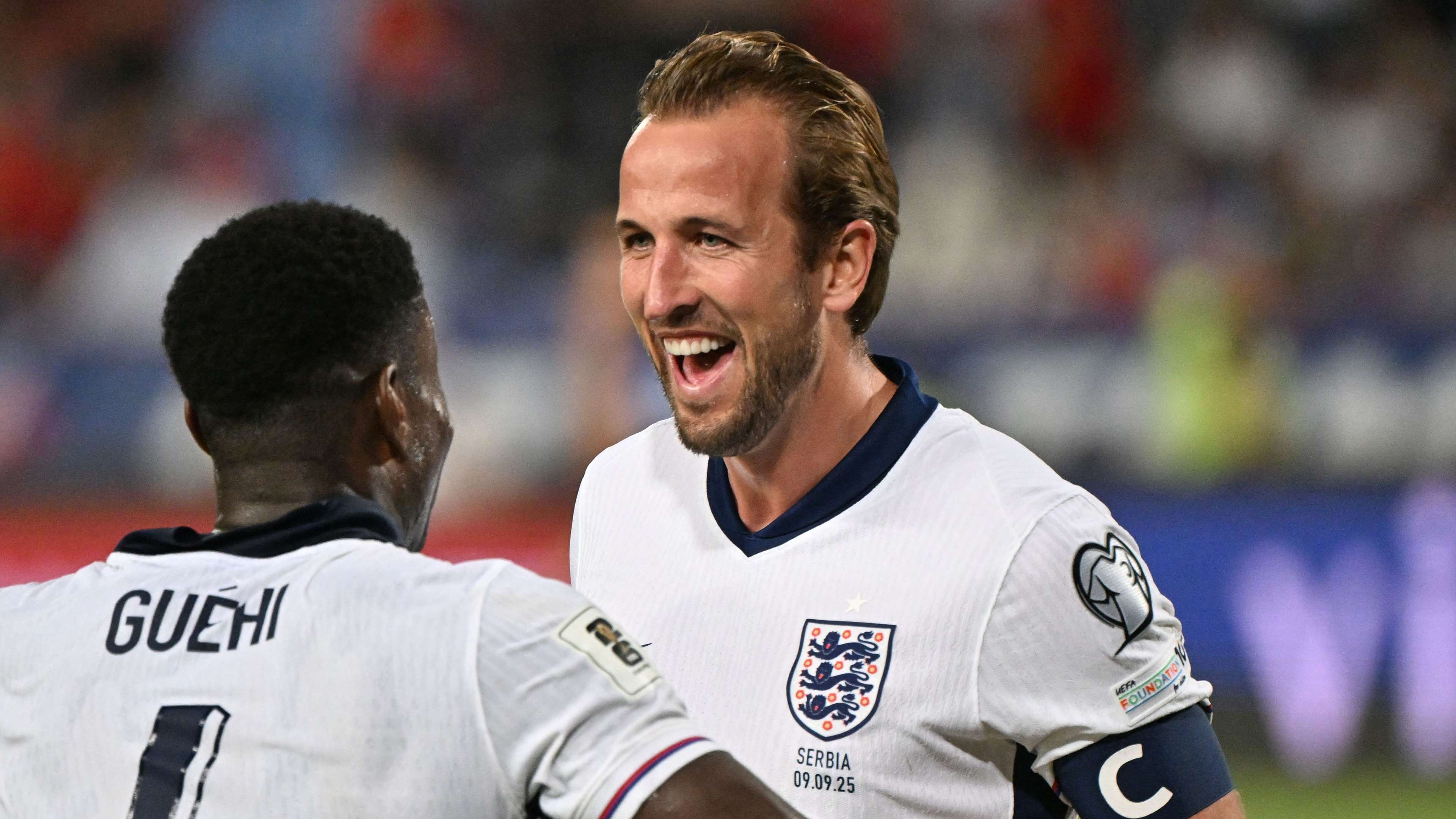 Kane hits back at 'noise' over Tuchel critics after Serbia rout  