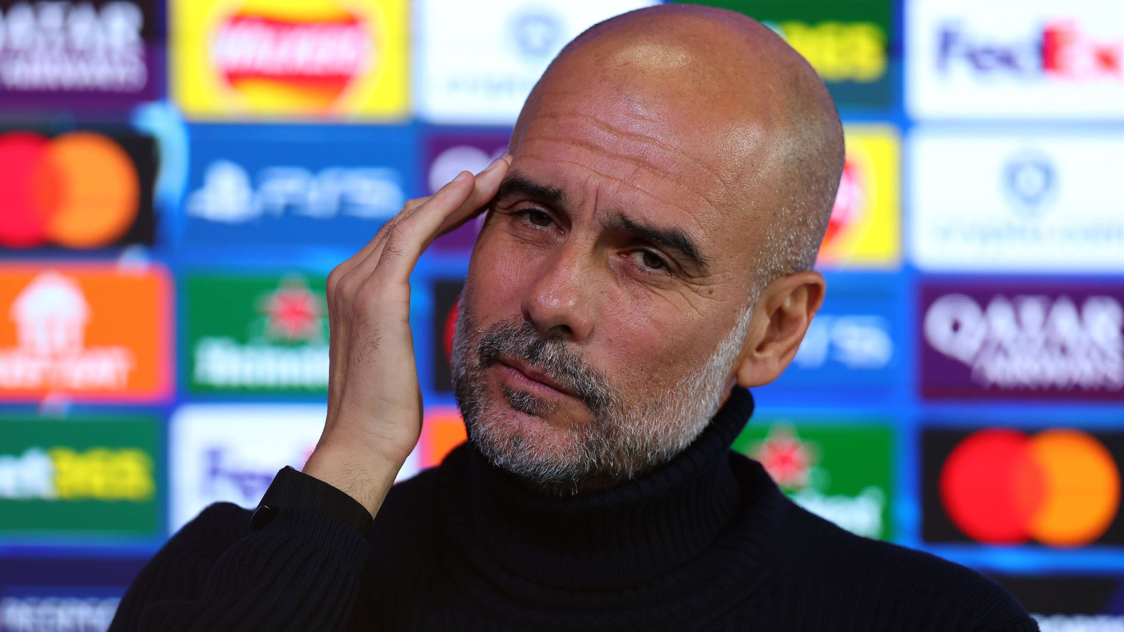 Guardiola claims Man City are seen as UCL underdogs  