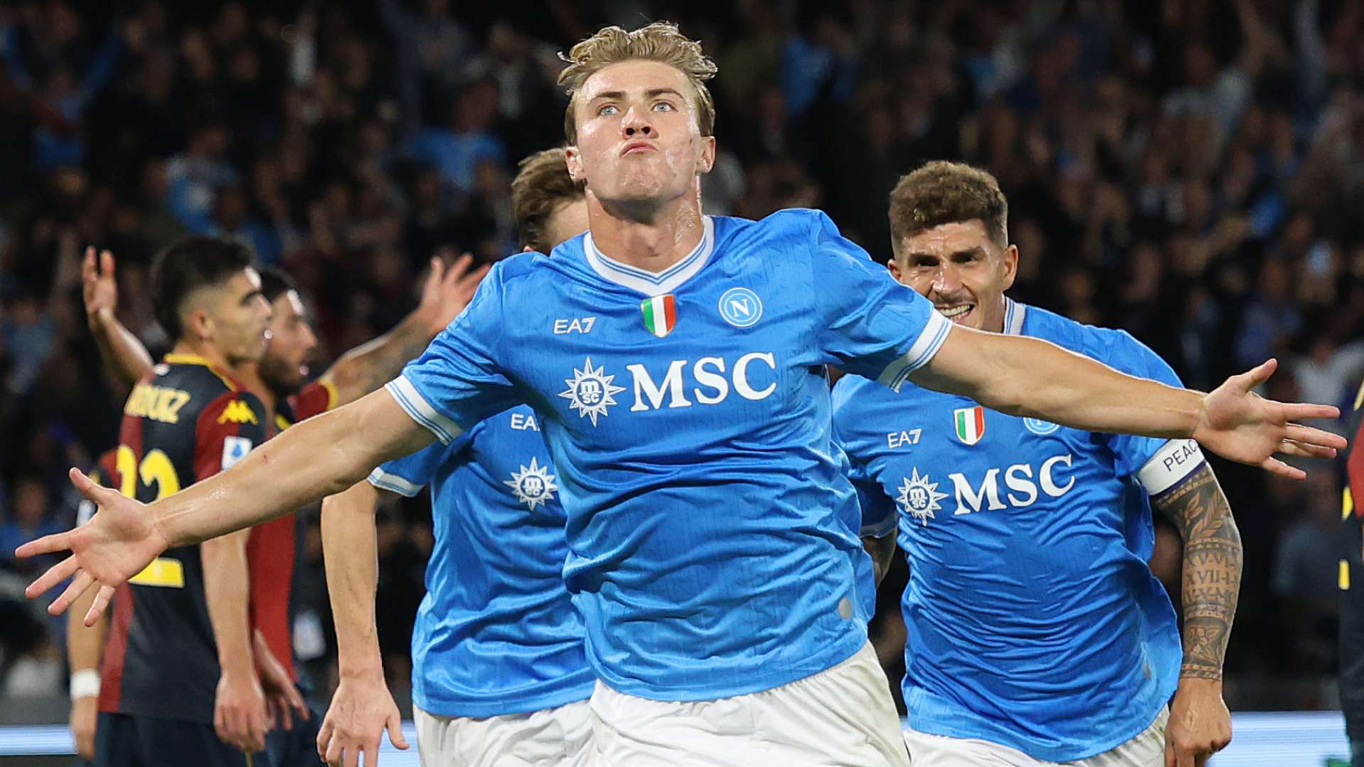 'I know what he went through at Utd'- Eriksen 'incredibly happy' for Hojlund  