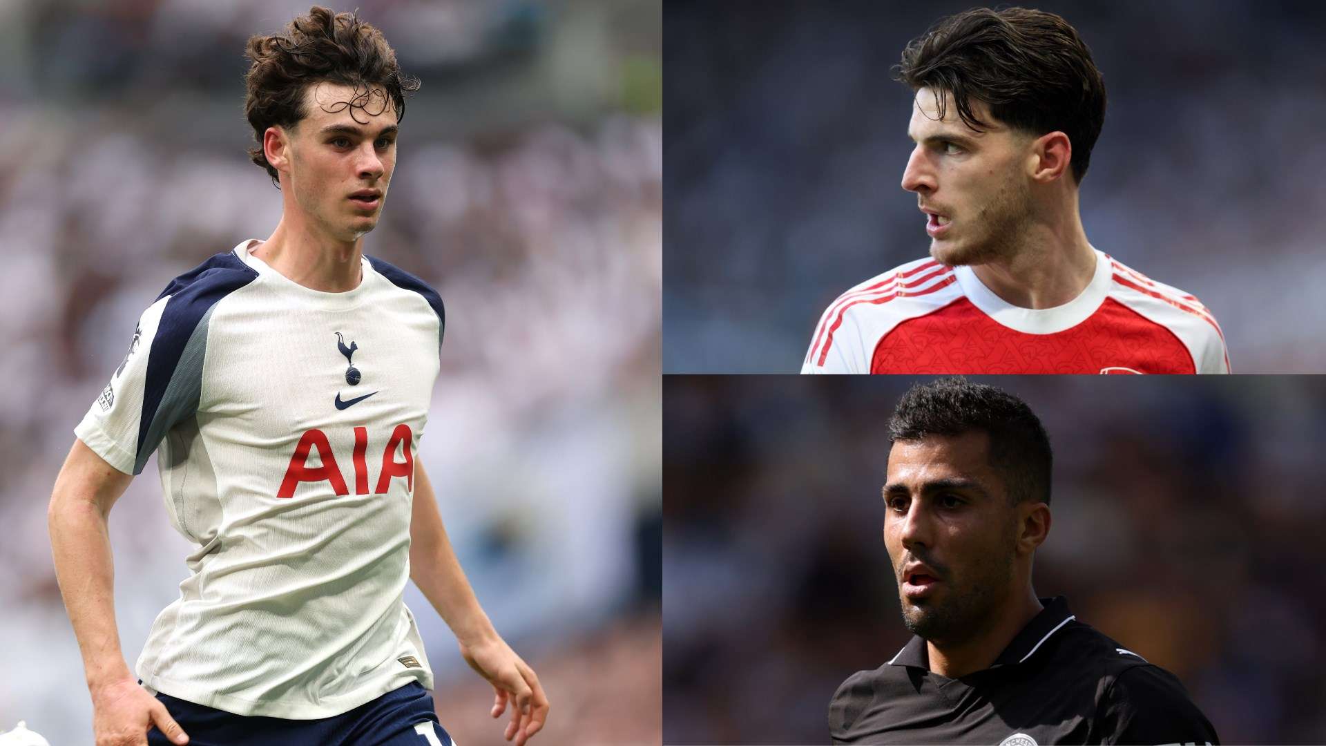 Frank claims Tottenham star 'has same potential' as Rodri and Rice  