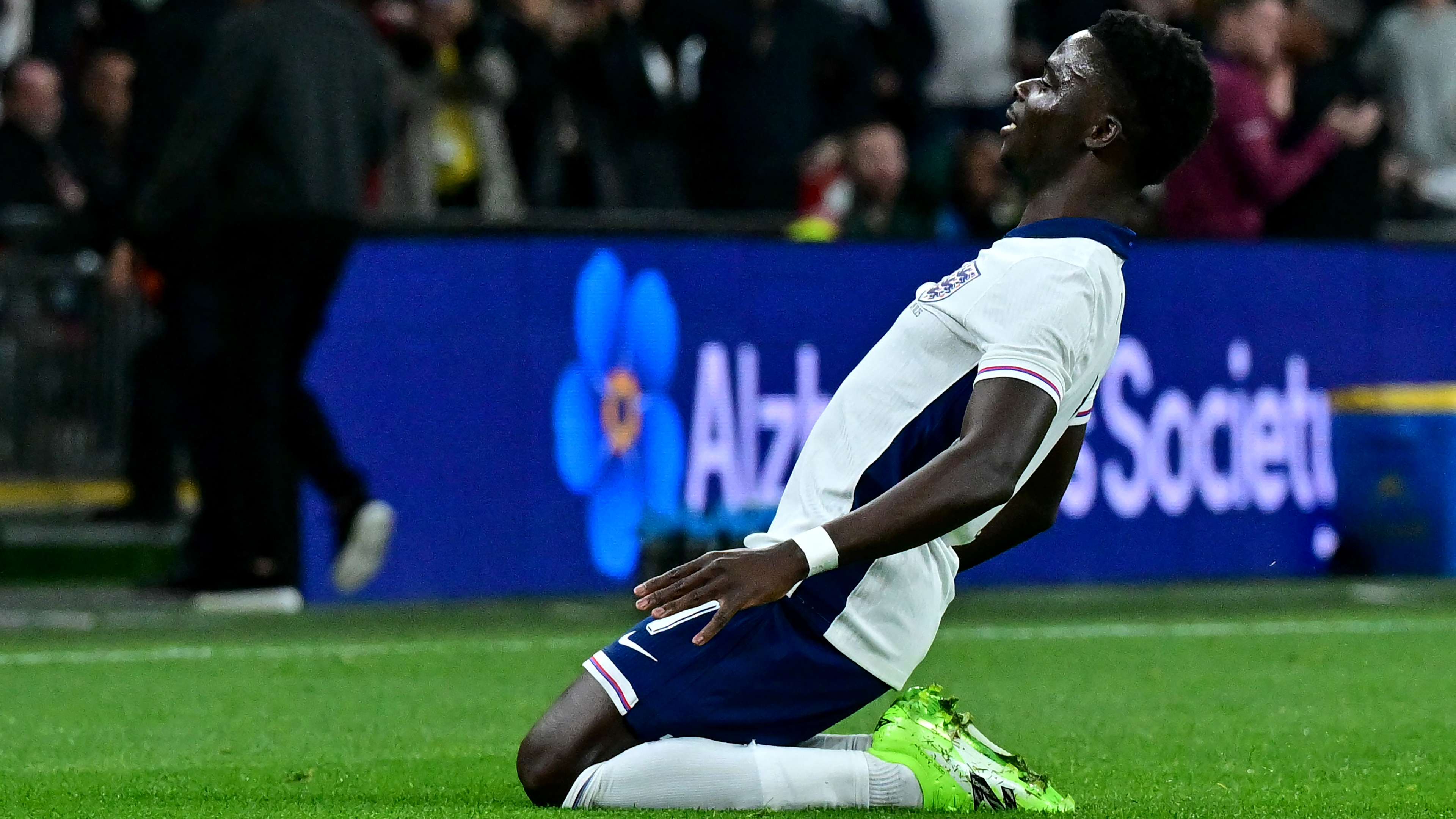 Saka becomes Arsenal's top scorer for England  