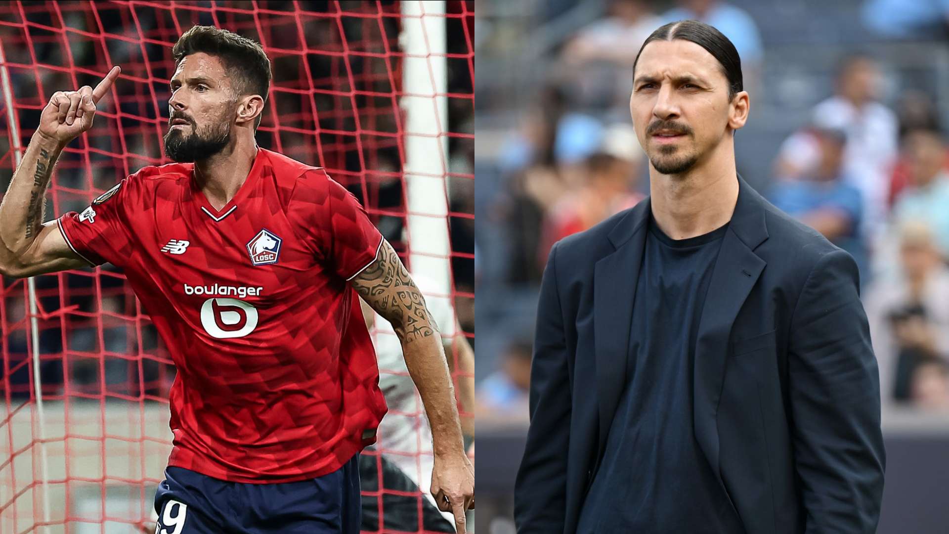 Giroud reveals Ibrahimovic inspiration behind Lille transfer  
