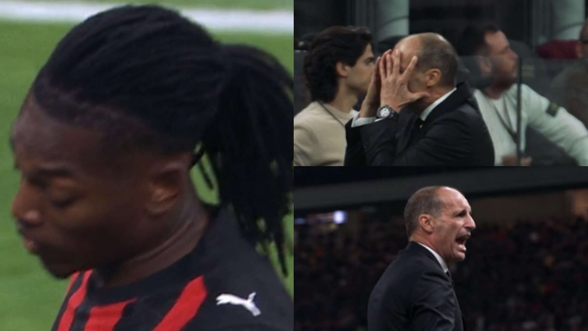 Leao blasted by Milan coach in clash after poor Juve display  