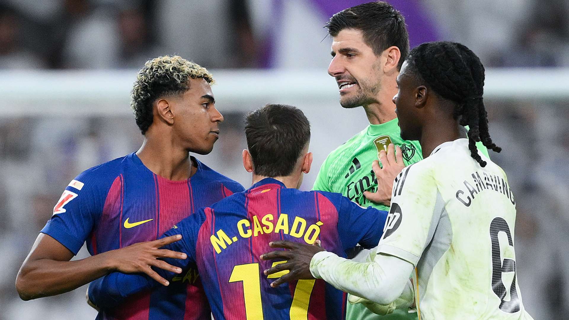 ‘Yamal lit a fire’ - Real’s Courtois lifts lid on Clasico clash  