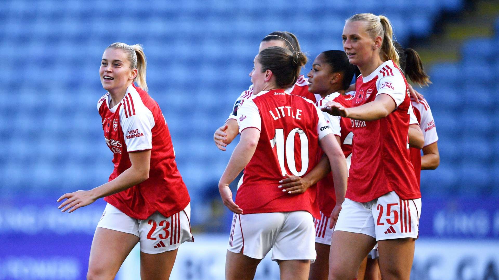 Mead & Russo shine for much-improved Arsenal  
