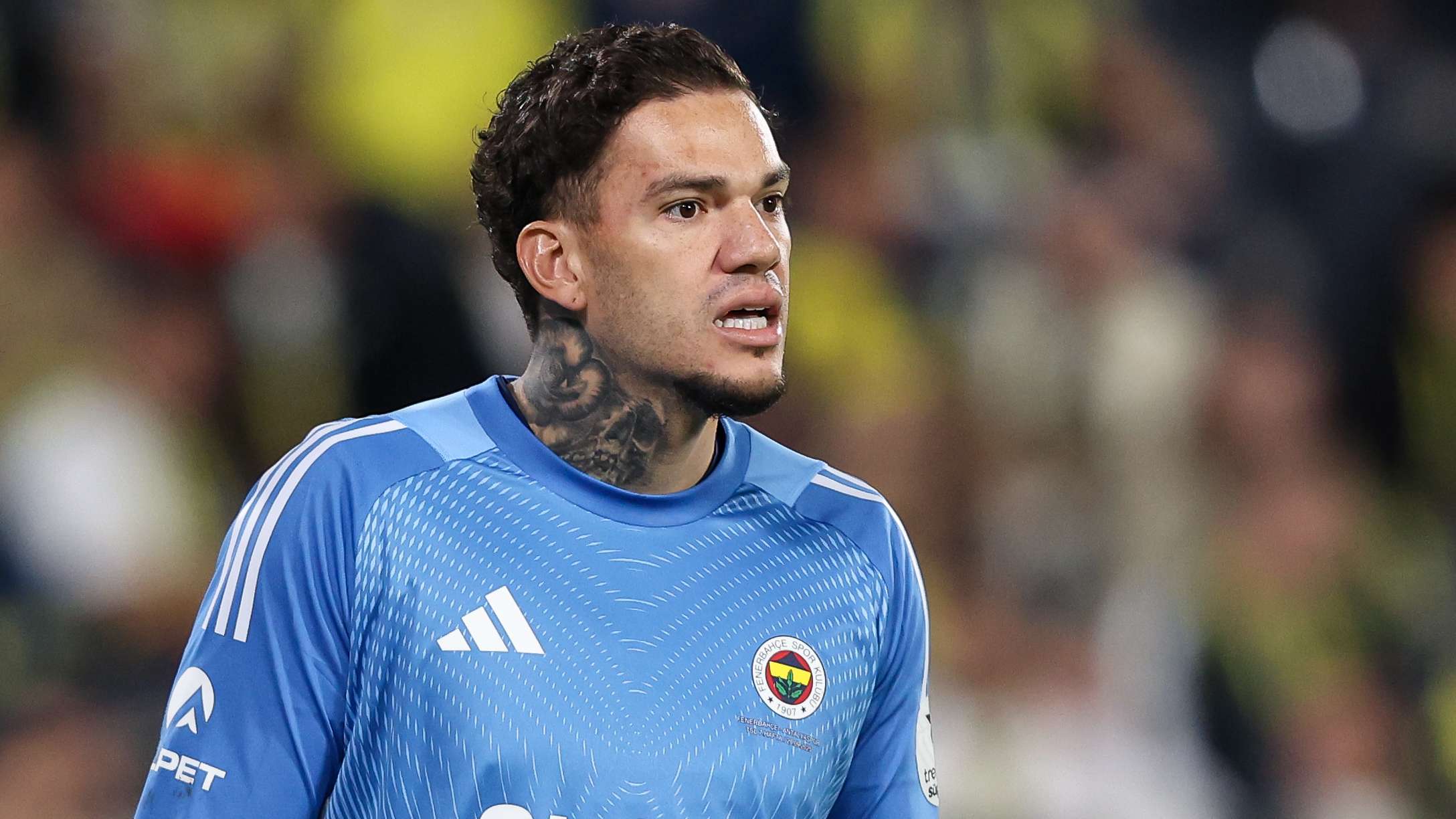 Ex-Man City keeper Ederson pelted with missiles  