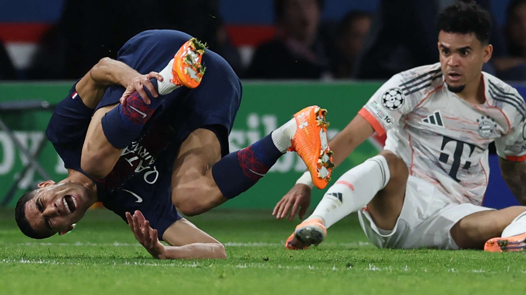 Luis Diaz tackle 'looked nasty' - Kompany & Kimmich react to red card  