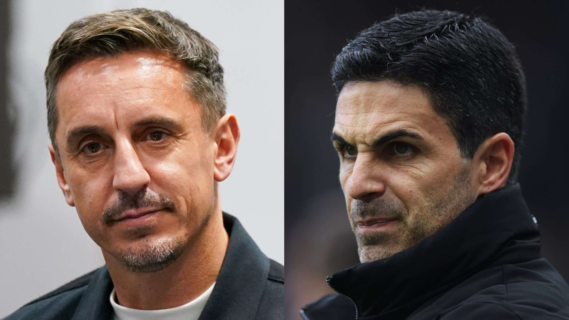 Neville reveals Arsenal ‘bottle’ prediction in PL title race  