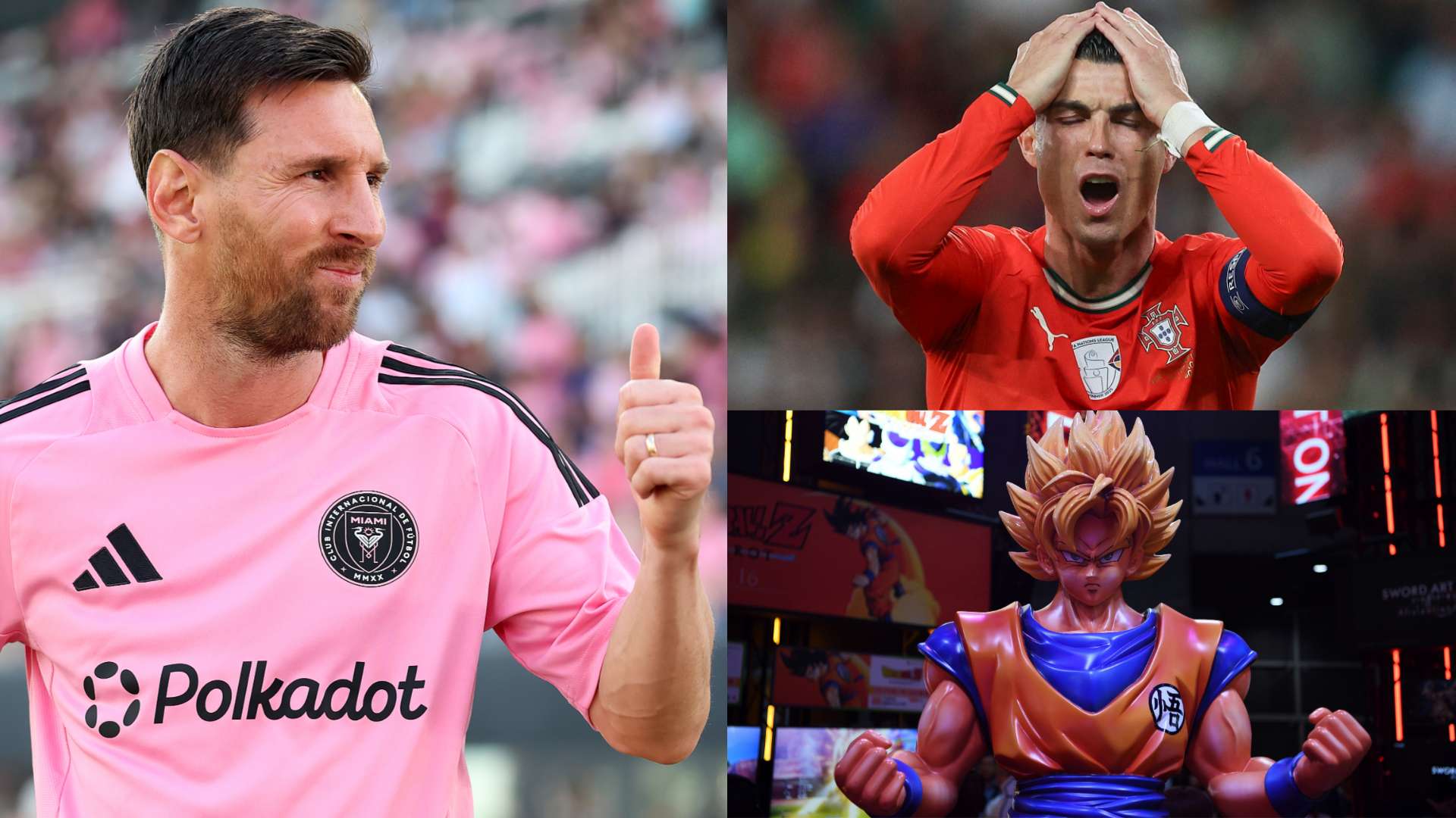 Ronaldo branded the Vegeta to Messi's Goku in GOAT battle  