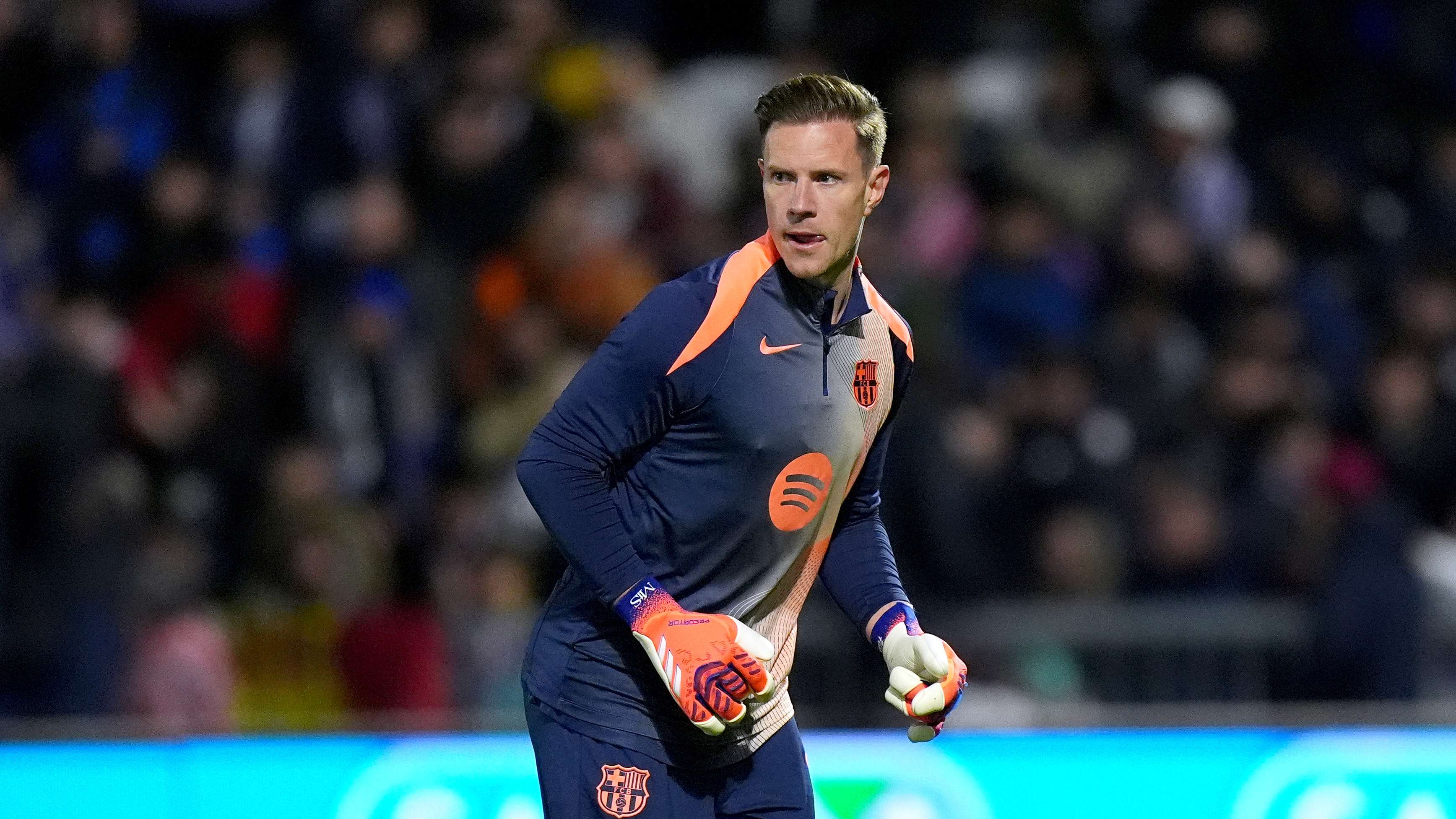 Flick praises Ter Stegen after Barcelona return  