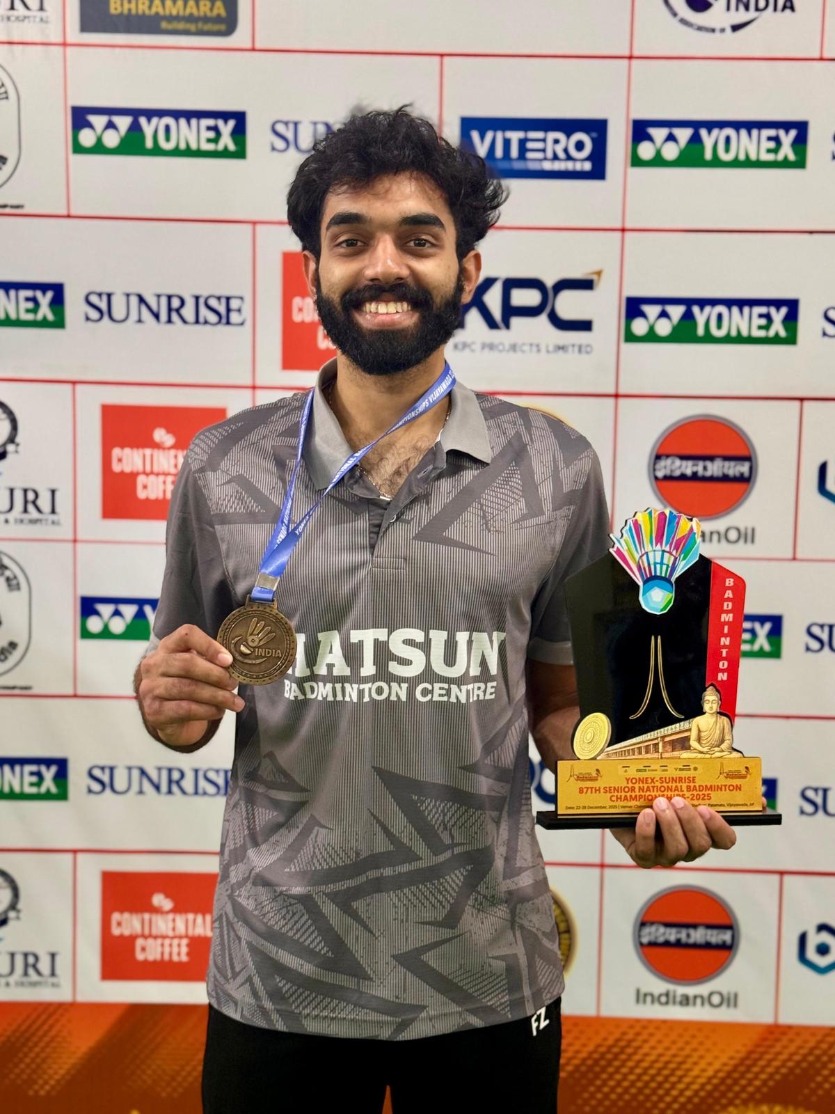 Indian sports wrap, December 28: Surya Charishma, Ritvik win singles titles at Senior Badminton Nationals  
