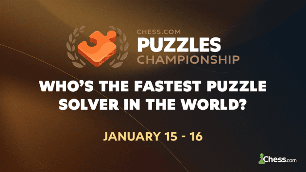 Join The Best Tacticians In The World In The 2026 Chess.com Puzzles Championship  