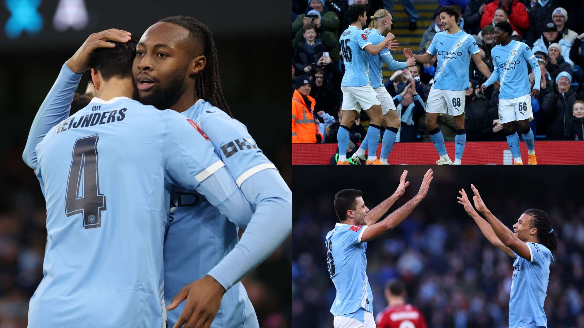 Semenyo scores & assists as City hit TEN in FA Cup win  