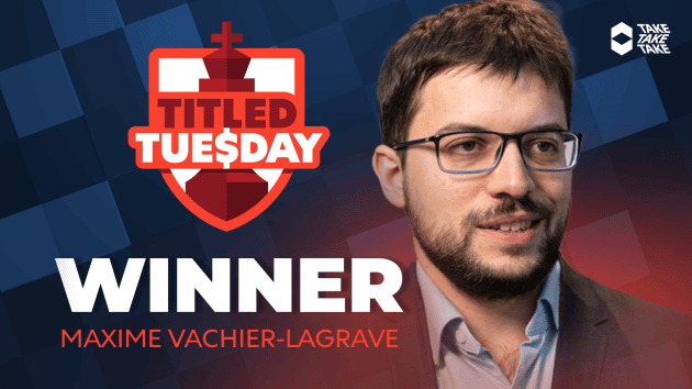 Vachier-Lagrave Takes Titled Tuesday, Advances In Esports World Cup Process  