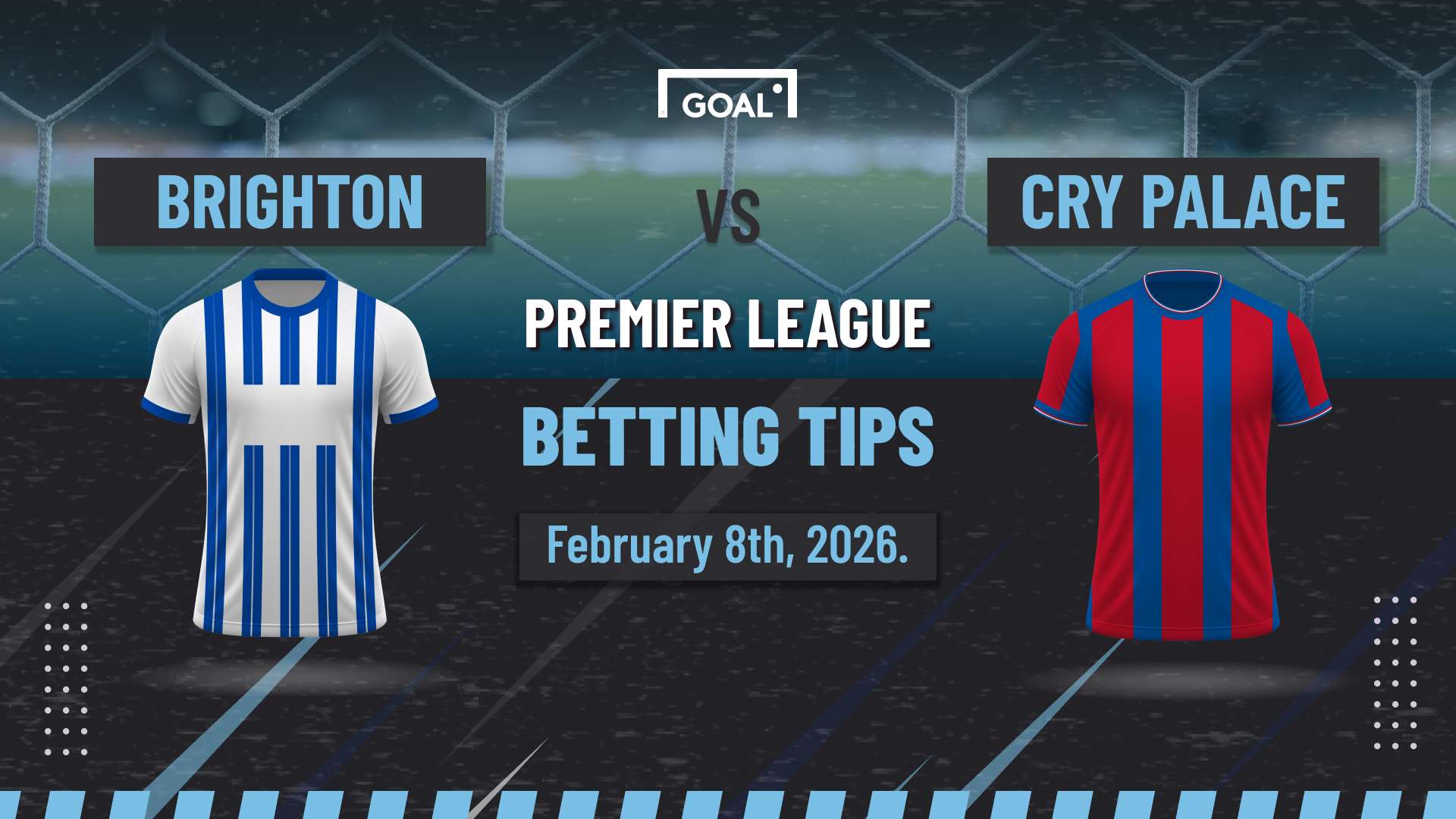 Brighton vs Crystal Palace predictions: Cagey stalemate expected  