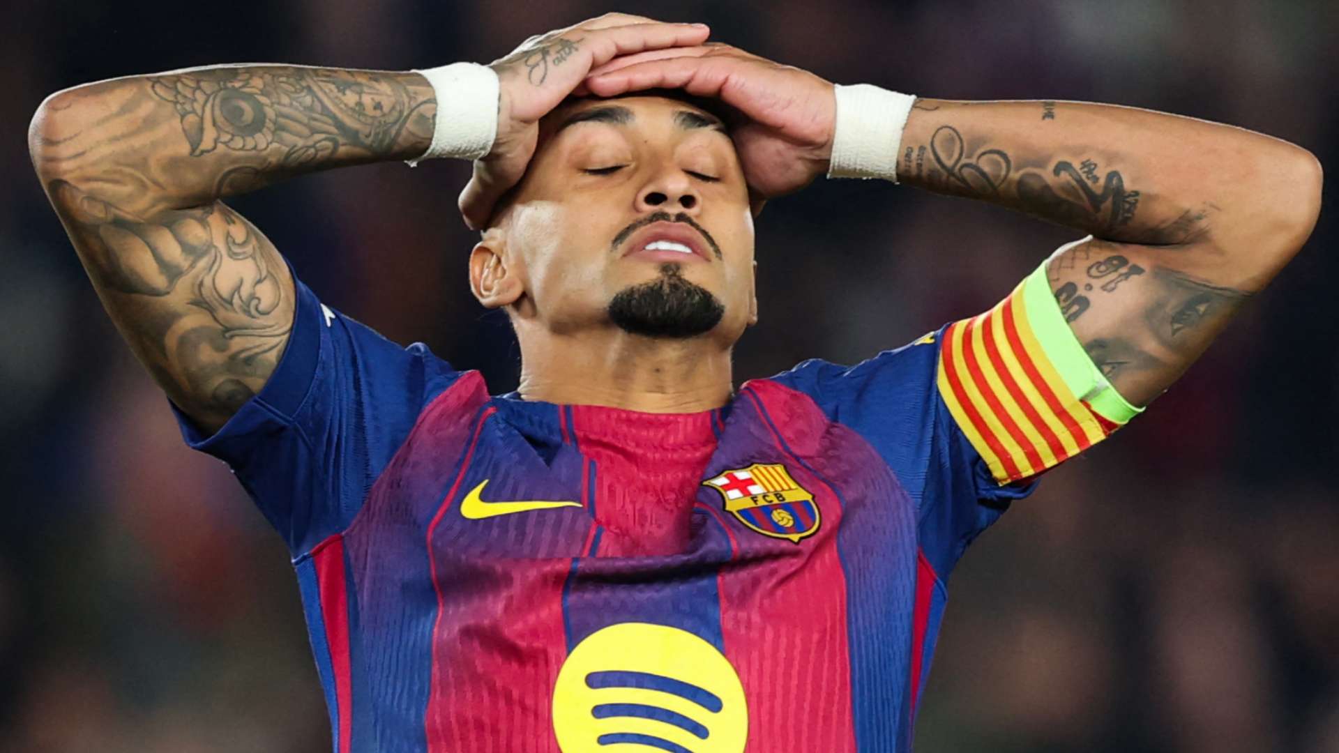 Raphinha hints at refereeing conspiracy after Barca loss  