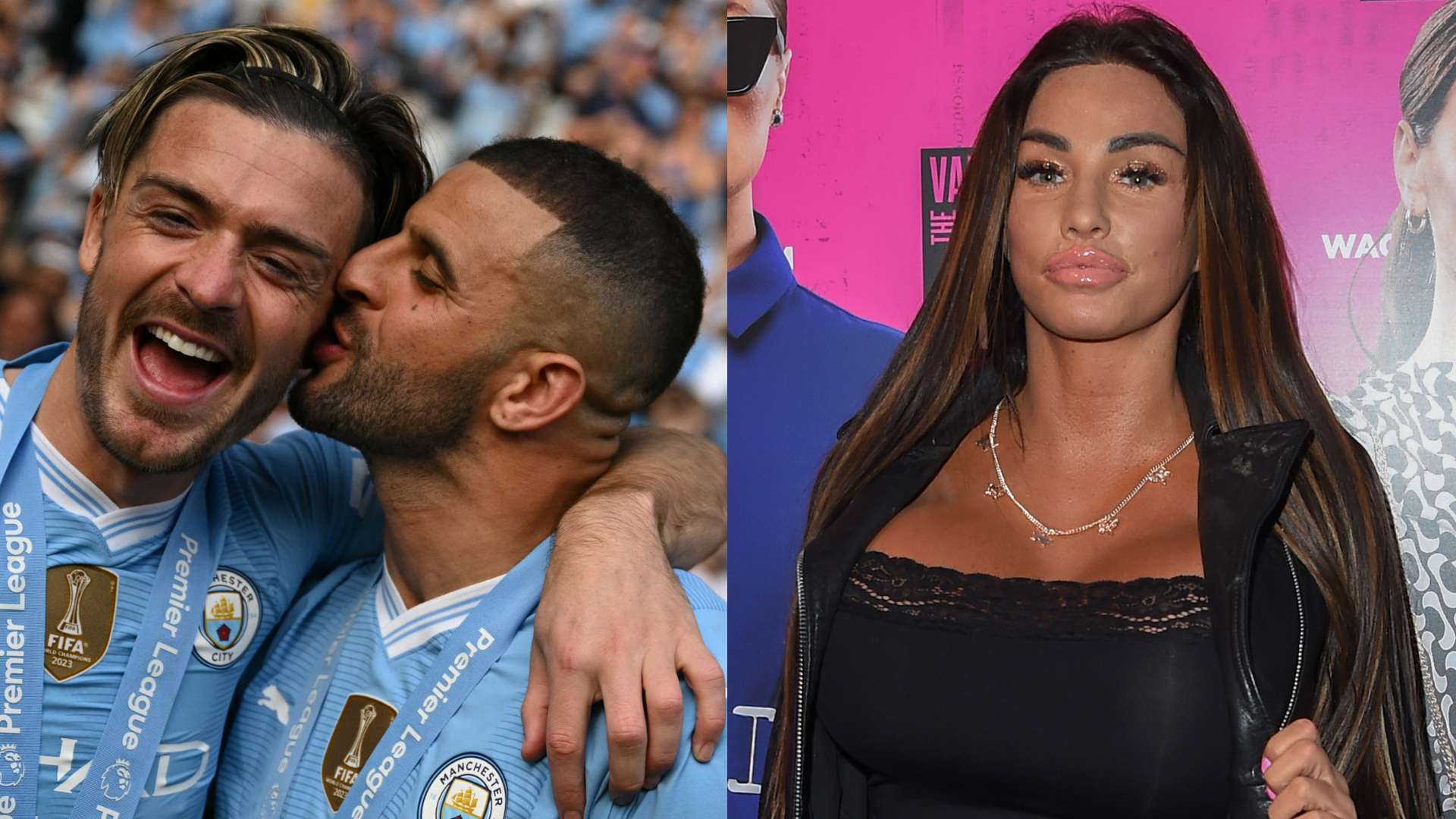 Grealish and Walker 'received drunk texts from Katie Price'  