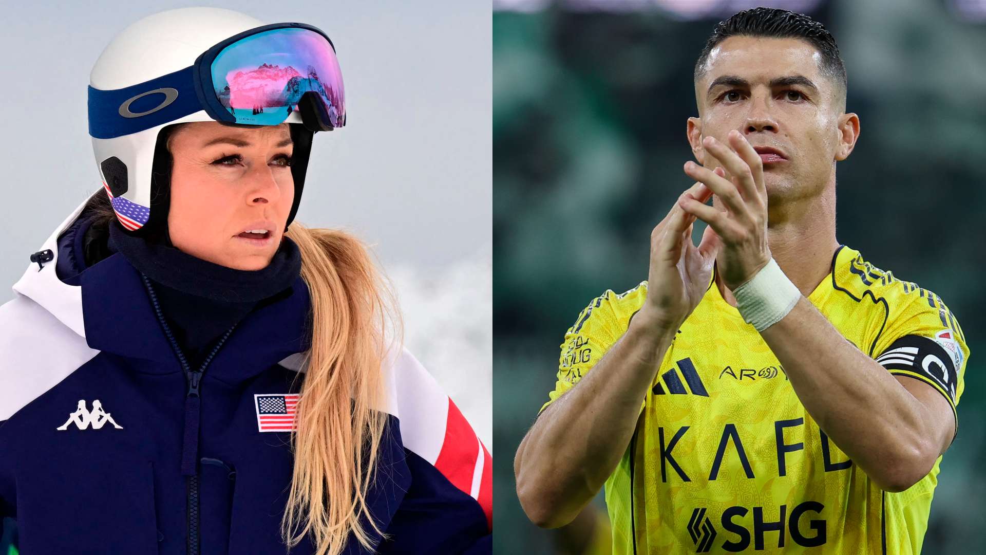 Ronaldo sends classy message to Olympian skier Vonn after horror fall  