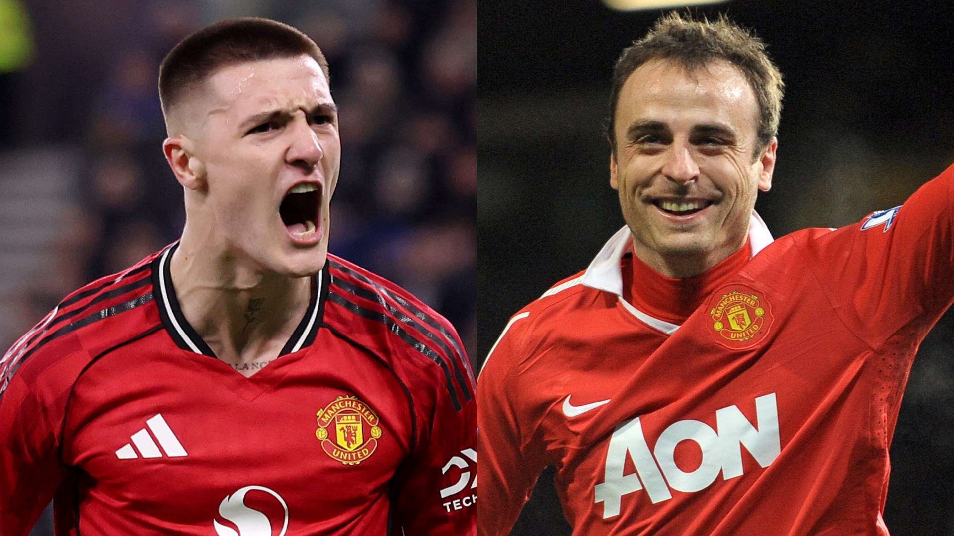 Sesko reveals truth about Berbatov shooting advice  