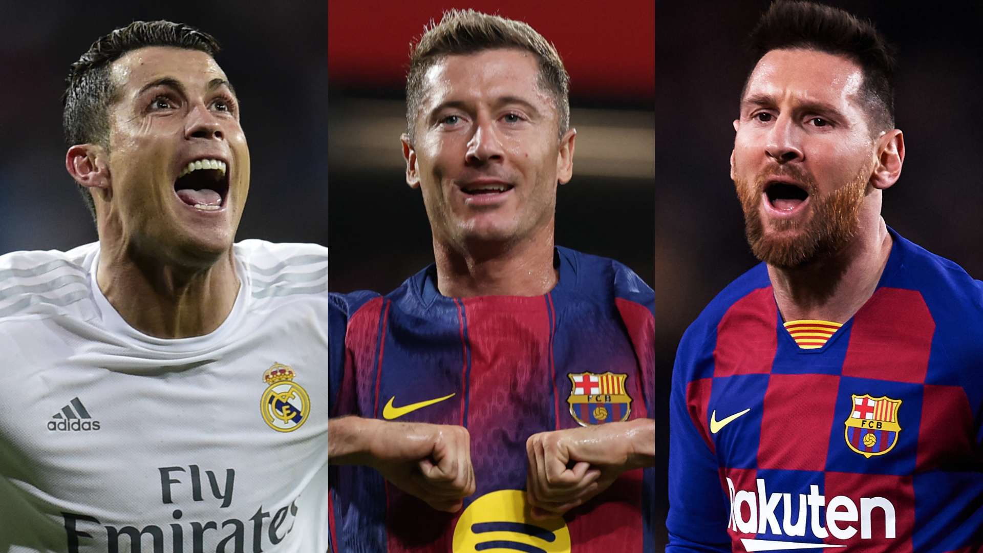 Lewandowski joins Messi & Ronaldo in exclusive goal club  