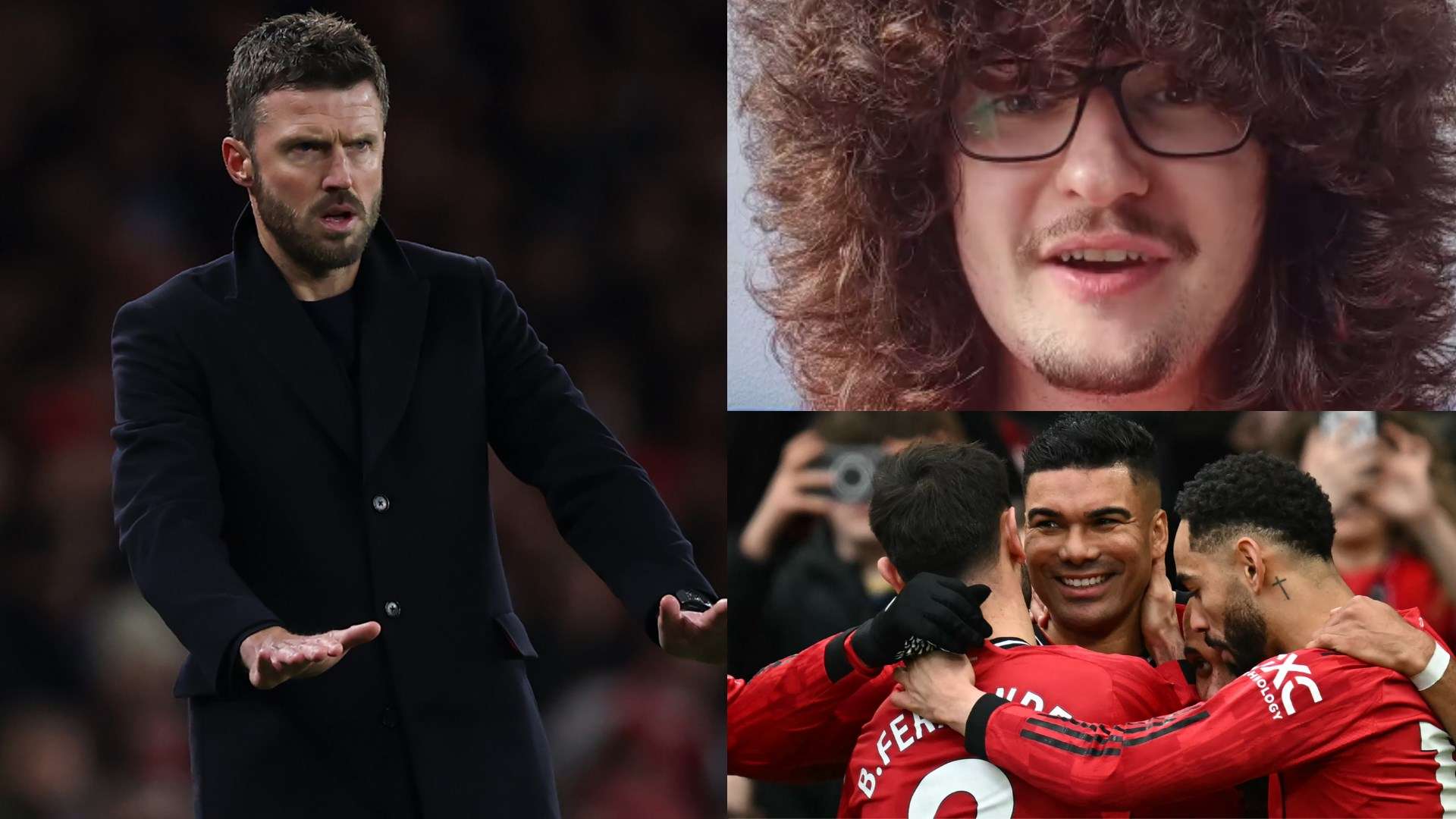 Carrick reveals Man Utd squad's thoughts on fan awaiting haircut  