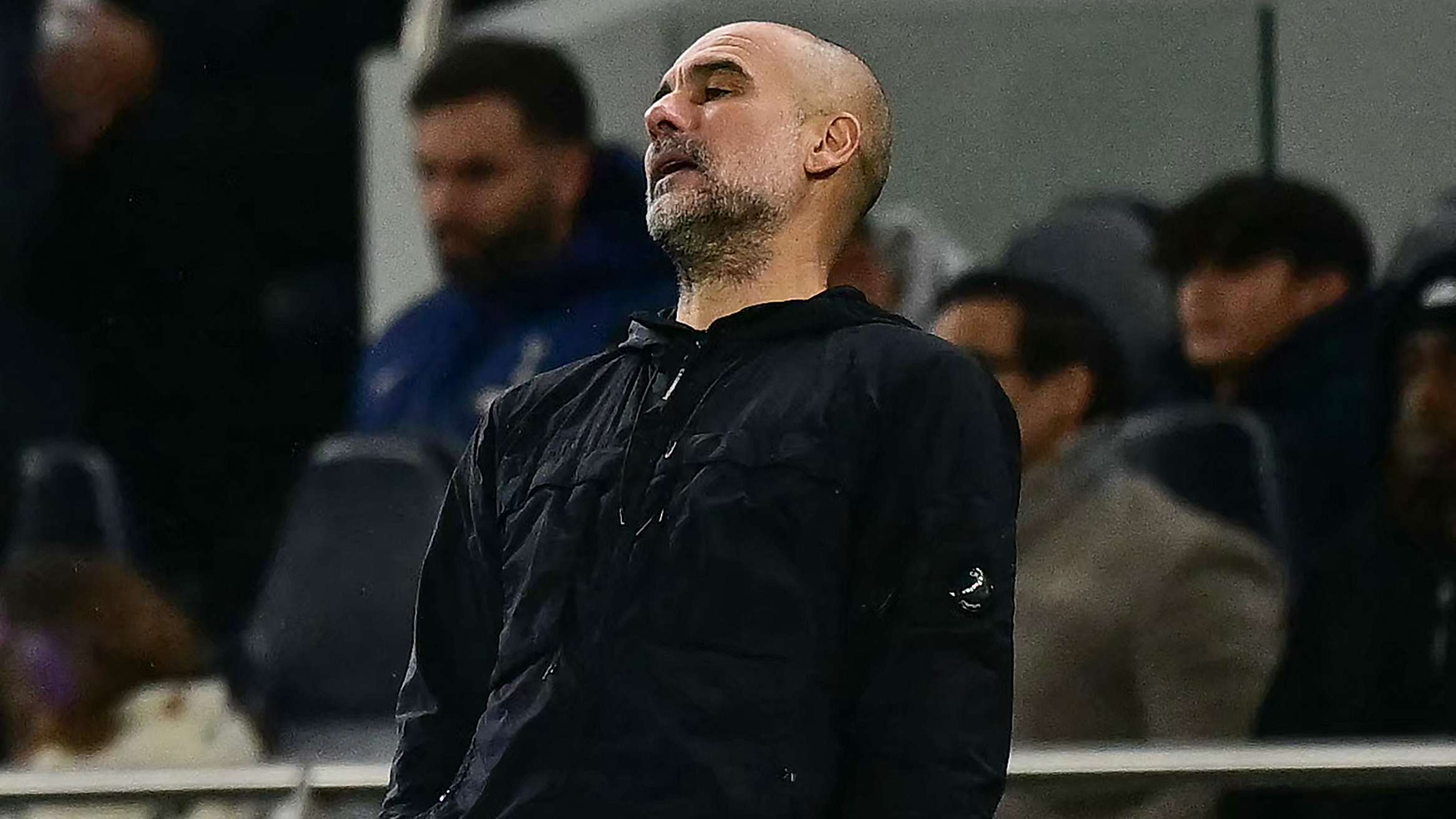 'Fascinating!' - Pep fumes at Solanke goal during City's collapse  