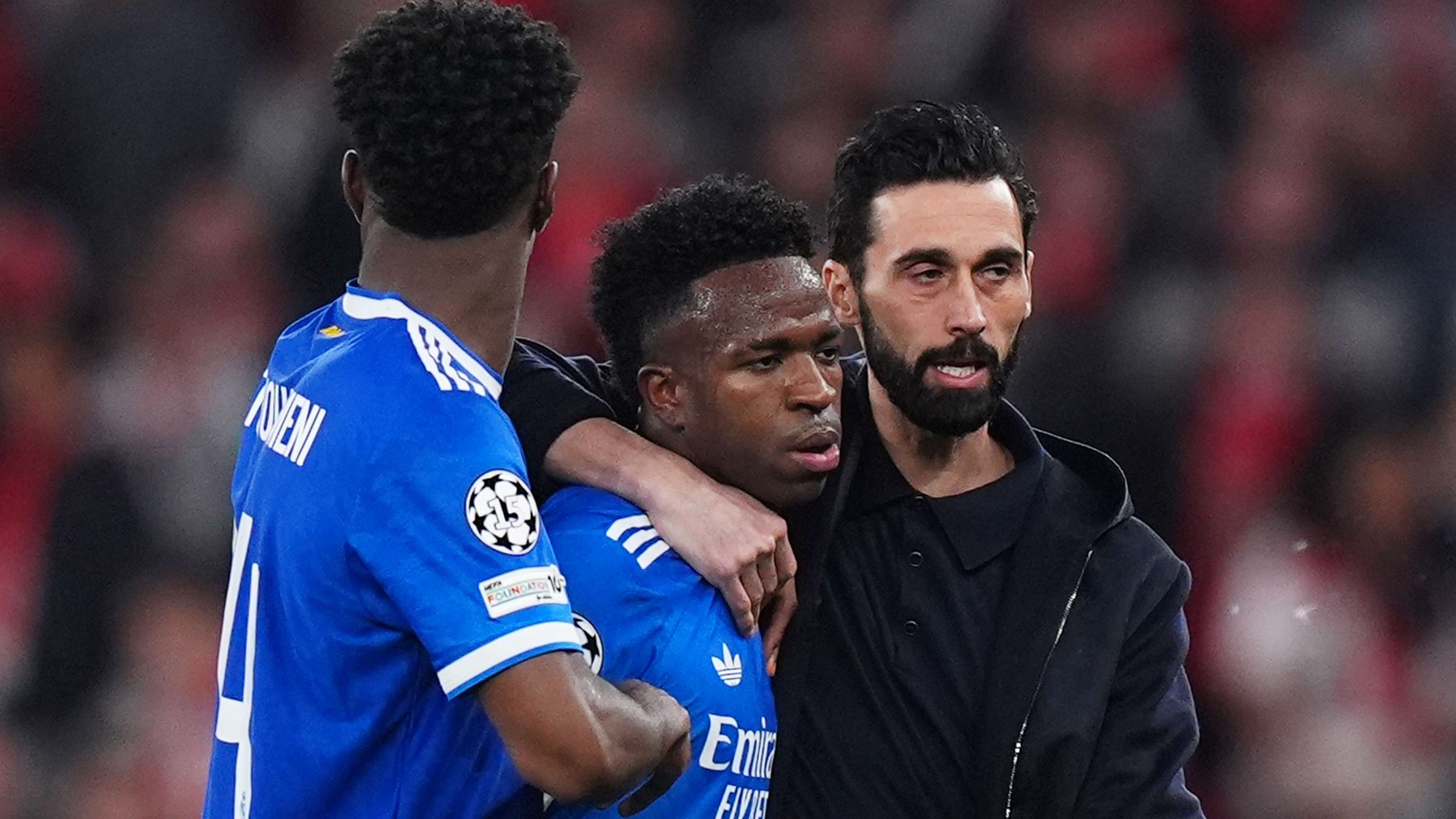 Arbeloa urges UEFA action over Vinicius abuse  