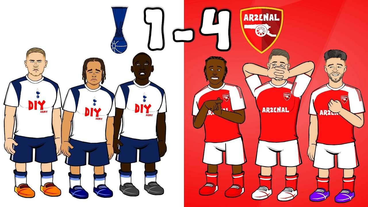 🎥 | Arsenal rip Spurs to shreds - with a little help from Neymar!  