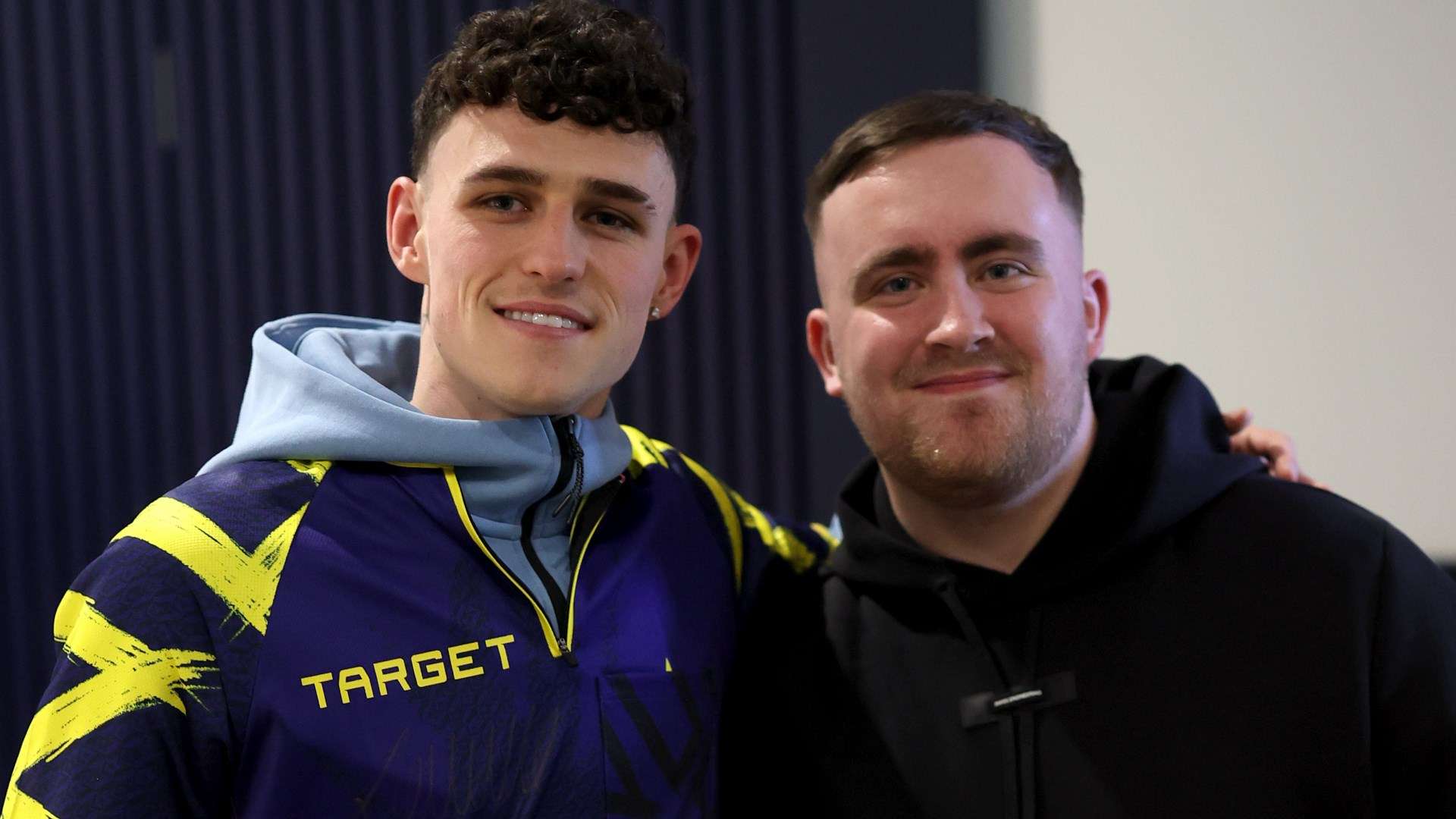 Foden scores darts 180 on day Littler visits England squad  