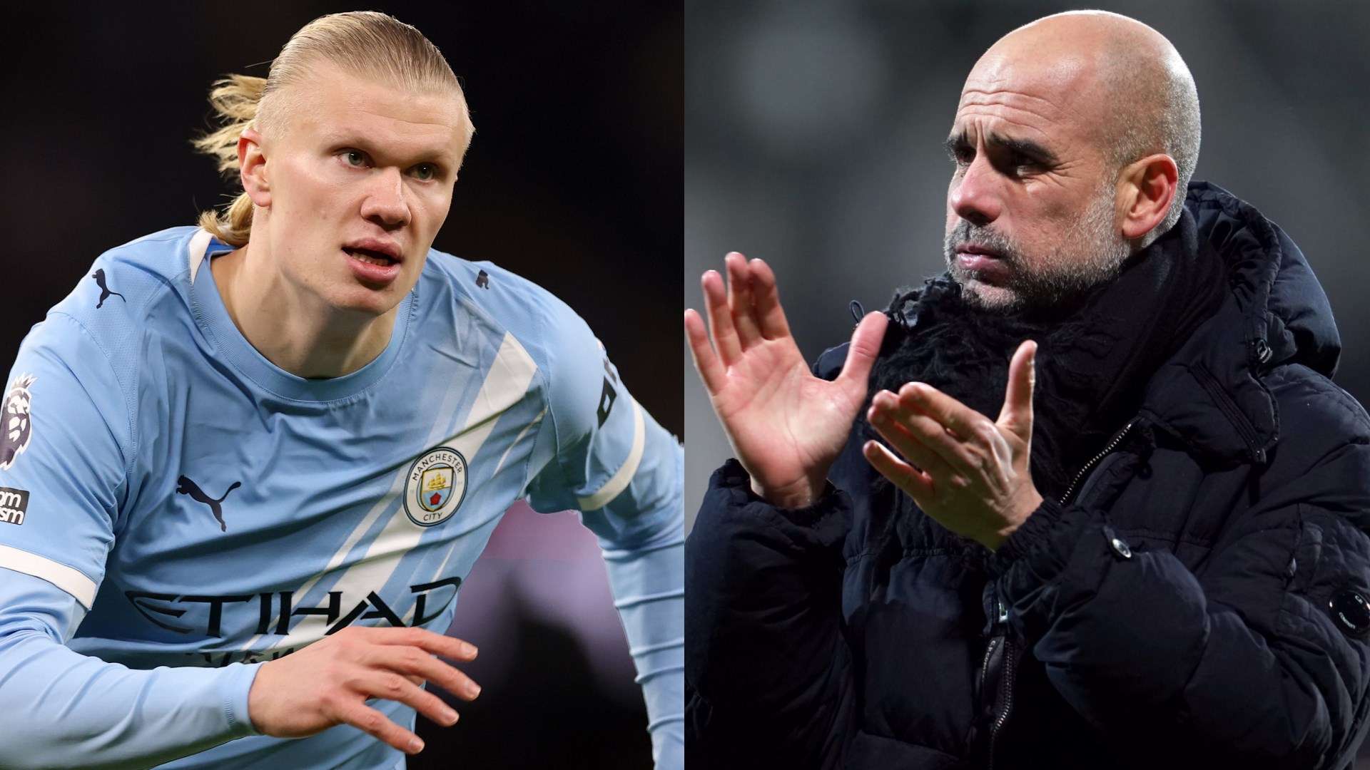 'I wish he'd come back' - Pep provides Haaland injury update  