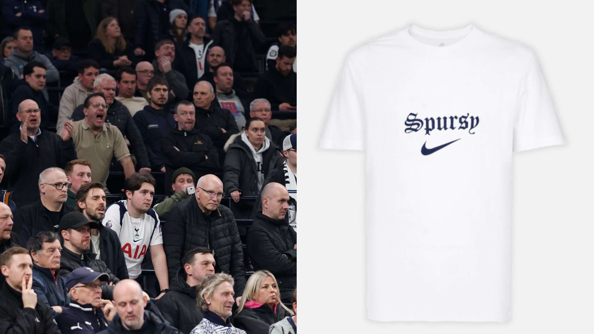 Tottenham fans slam club over 'Spursy' t-shirt  