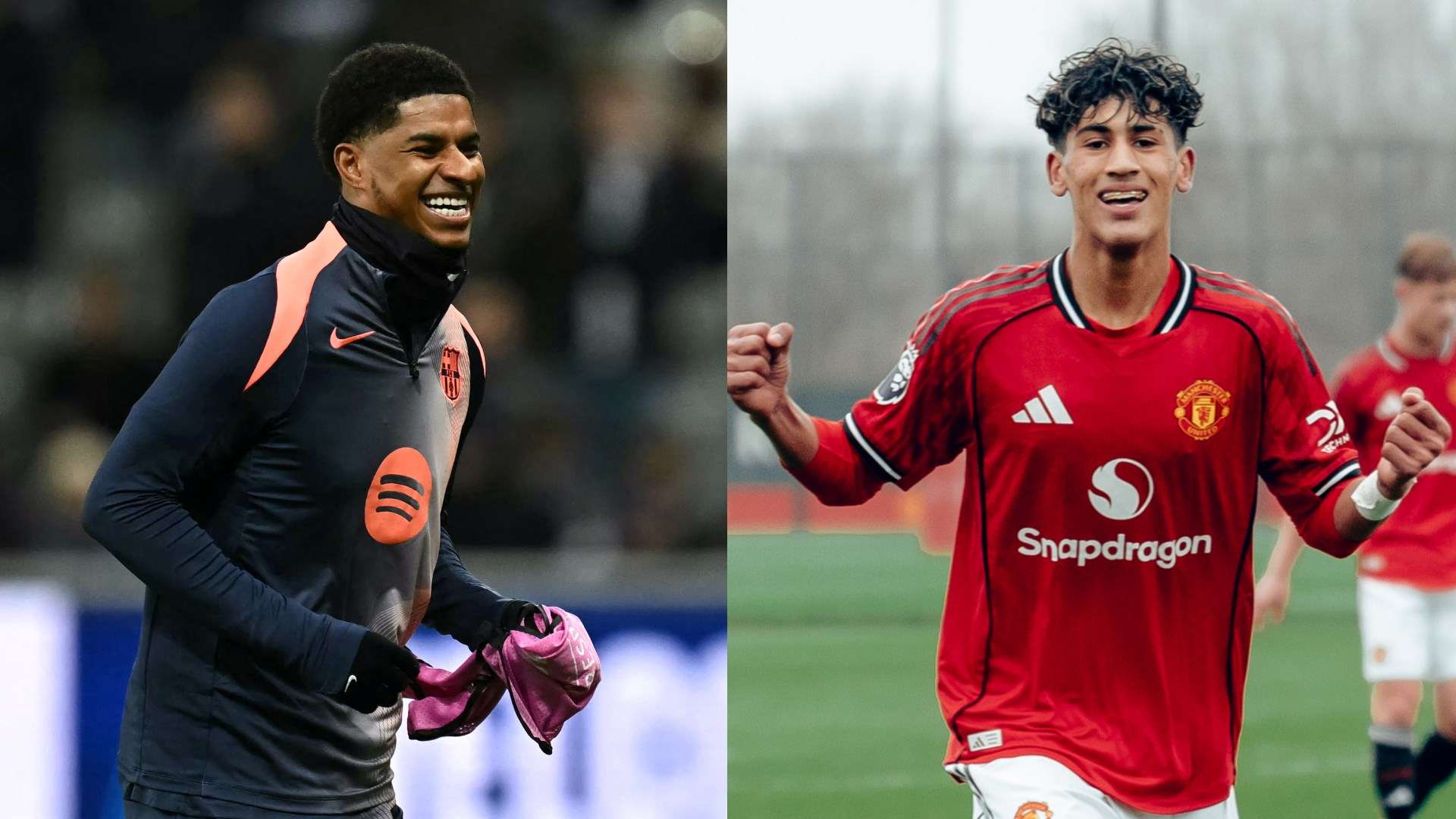 Rashford sends special message to Man Utd talent Gabriel  