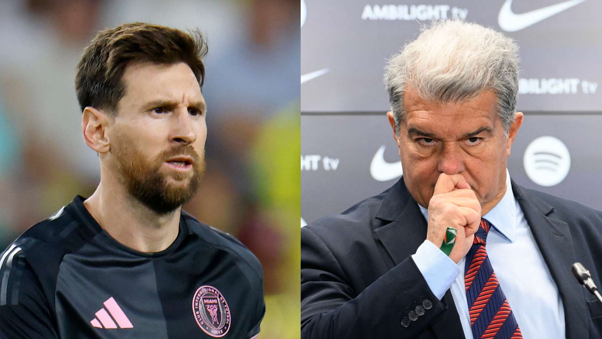 Laporta makes 'did what I had to' admission about Messi's Barca exit  
