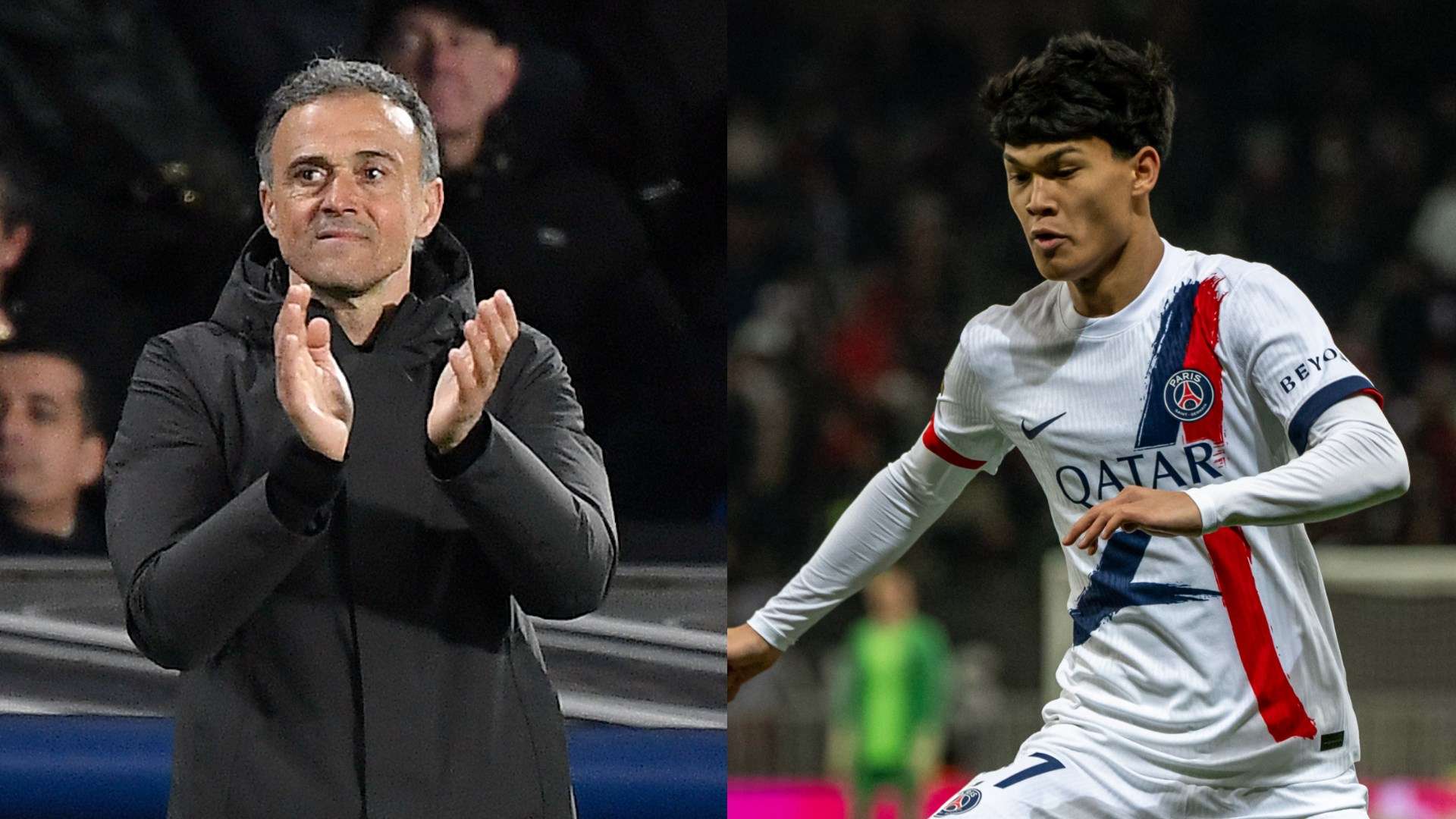Luis Enrique hails Dro Fernandez after first PSG goal  