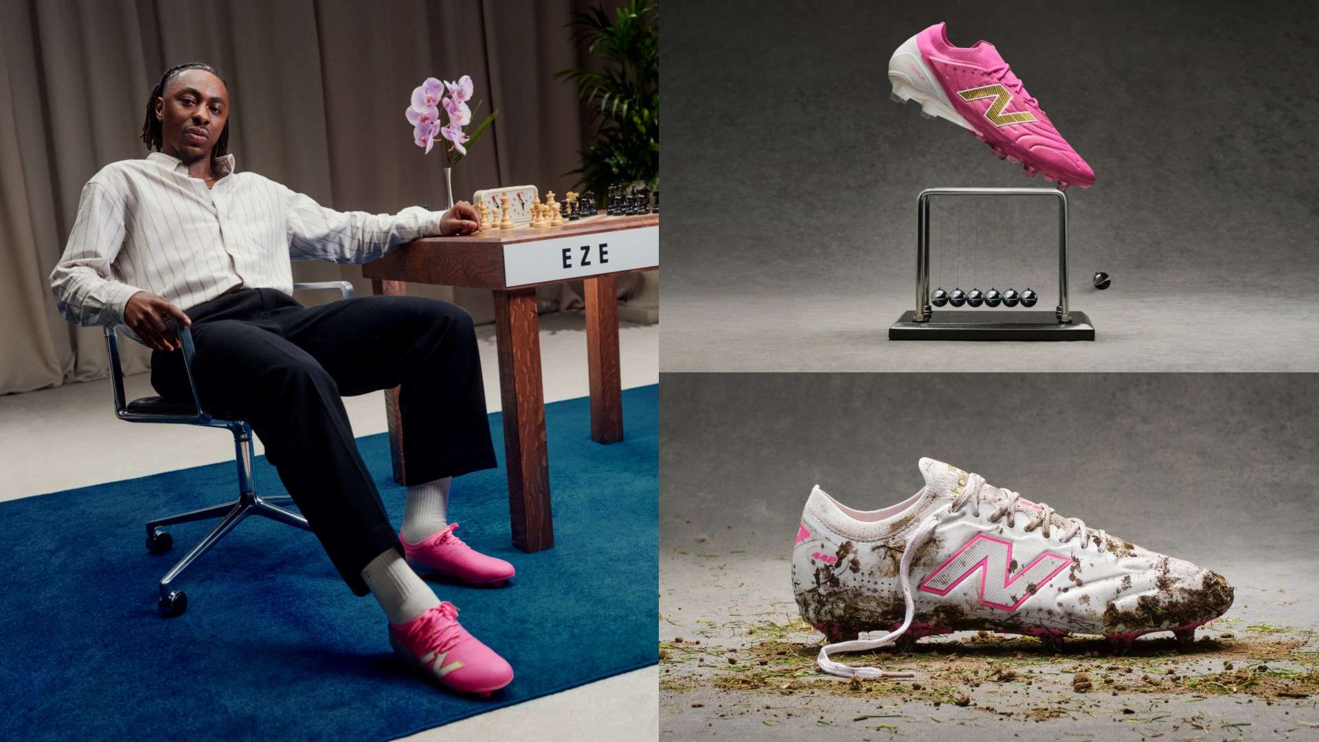 Eze takes centre stage as New Balance drop dazzling new boot pack  