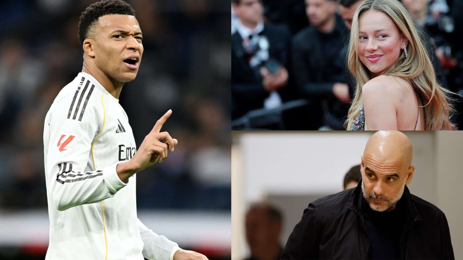 Pep jokes about Mbappe's Paris meet-up with actress  