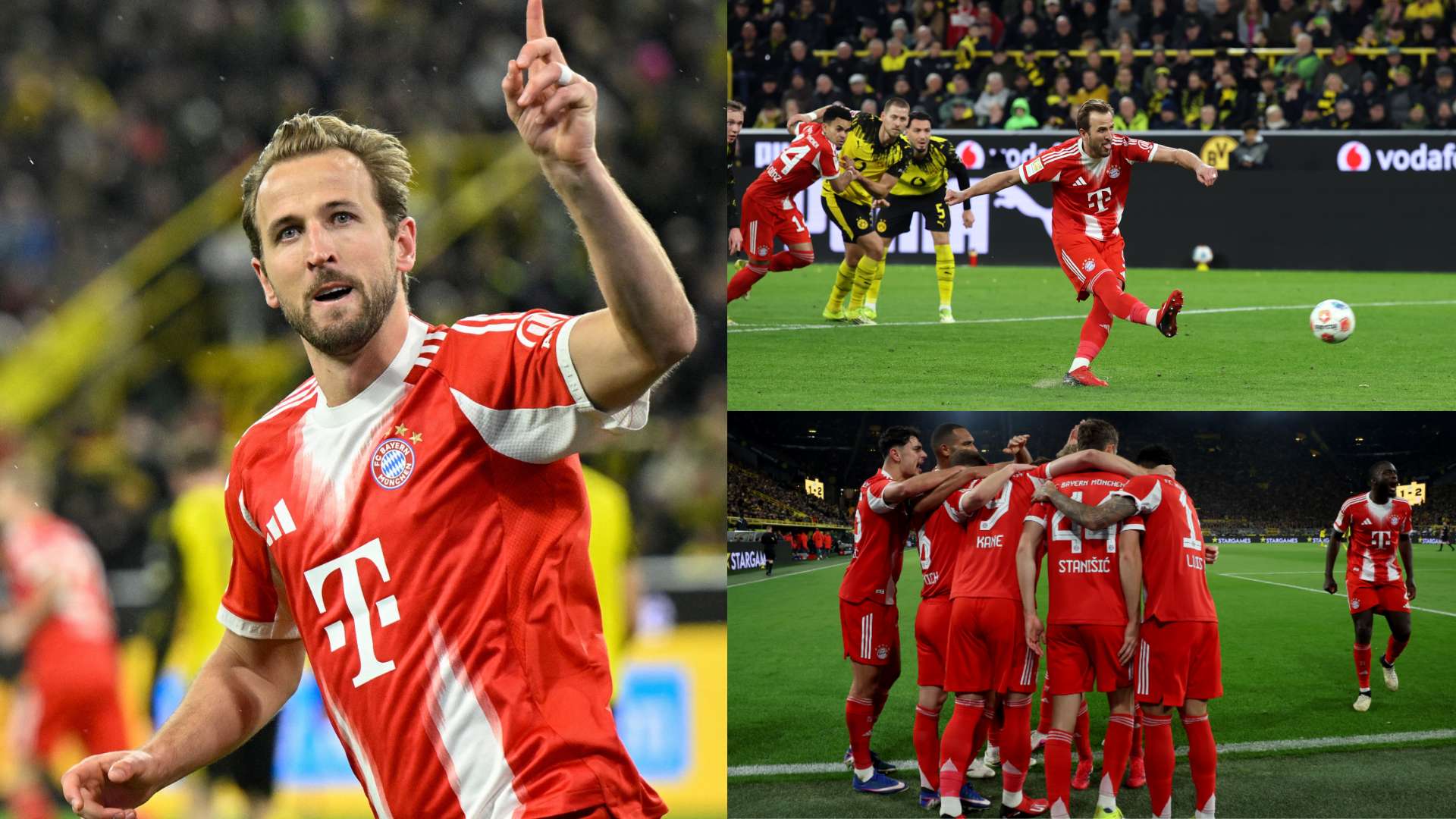 Bayern win breathless Der Klassiker after Kane brace  