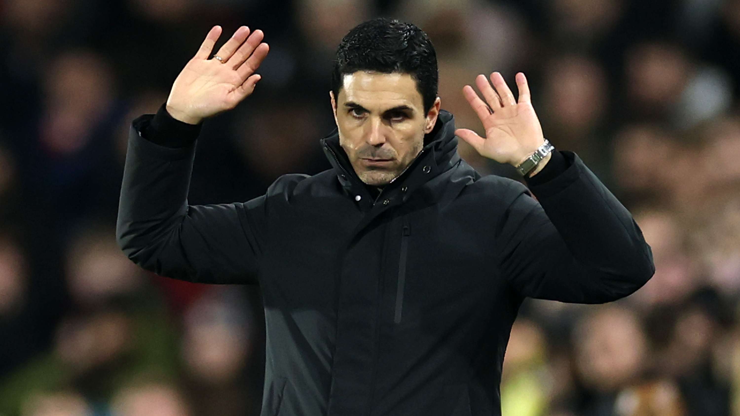 📽️ | Arteta asked if he has black eye after Arsenal win  