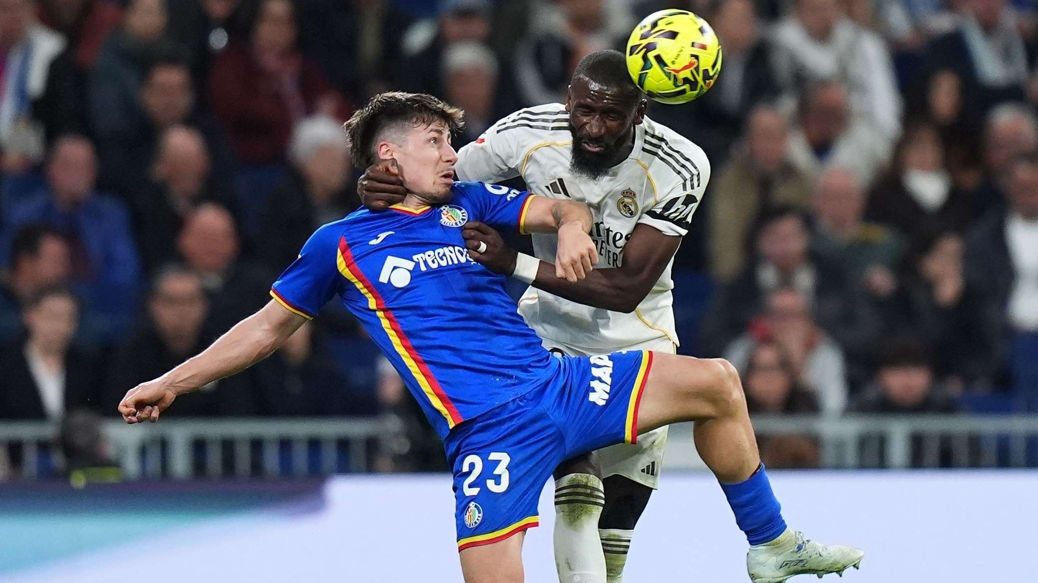 Getafe star calls for 10-match ban for Rudiger after brutal foul  