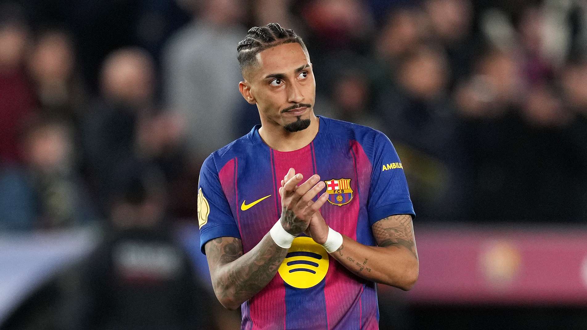 Raphinha 'proud' of Barca despite failed comeback against Atletico  