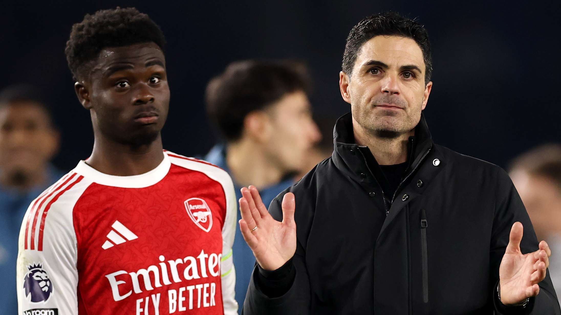 'I fully trust & love him' - Arteta defends Saka form  