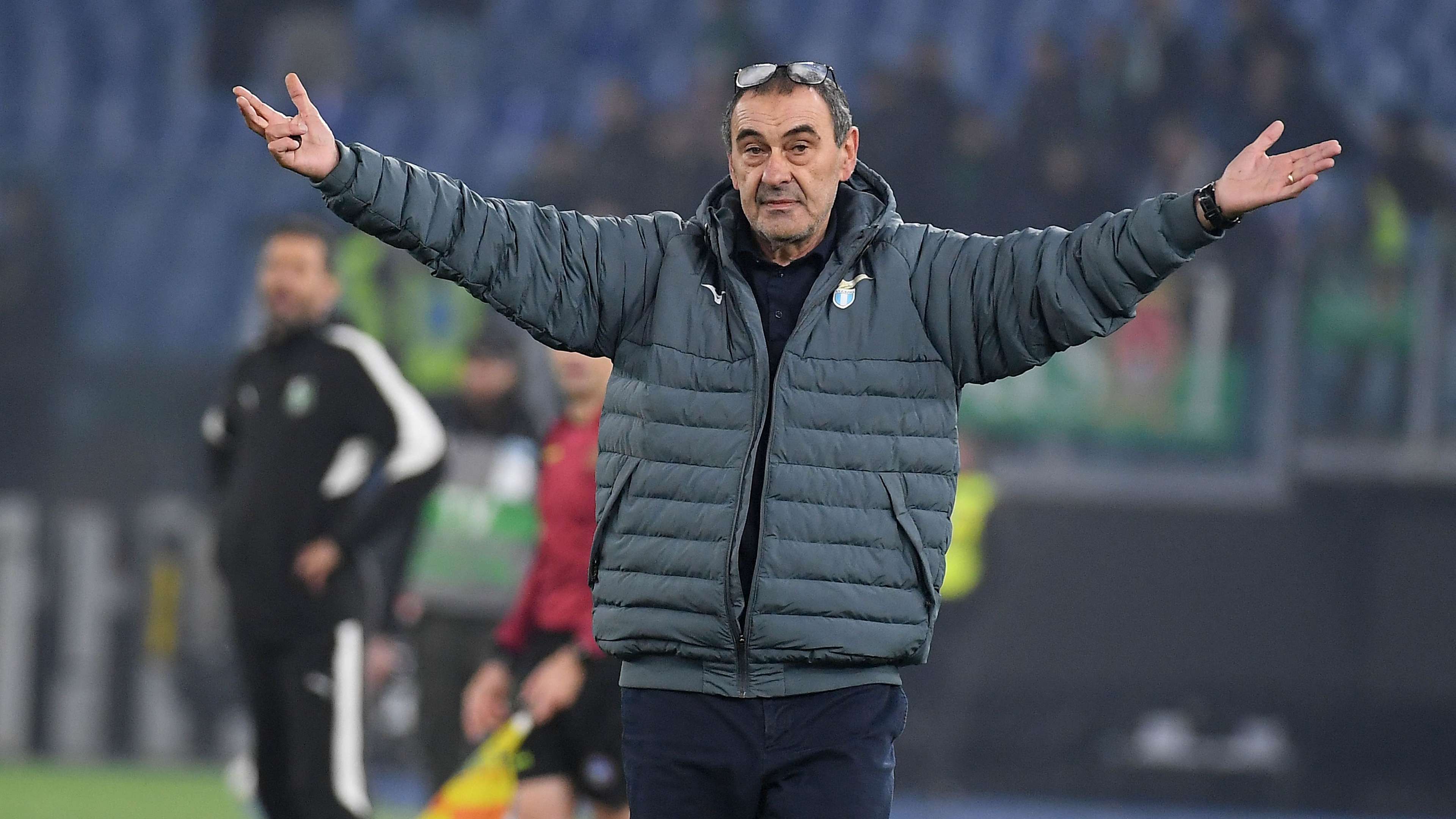 Lazio, Sarri ahead of the Milan match: "Patric as playmaker? We'll have to make do"  