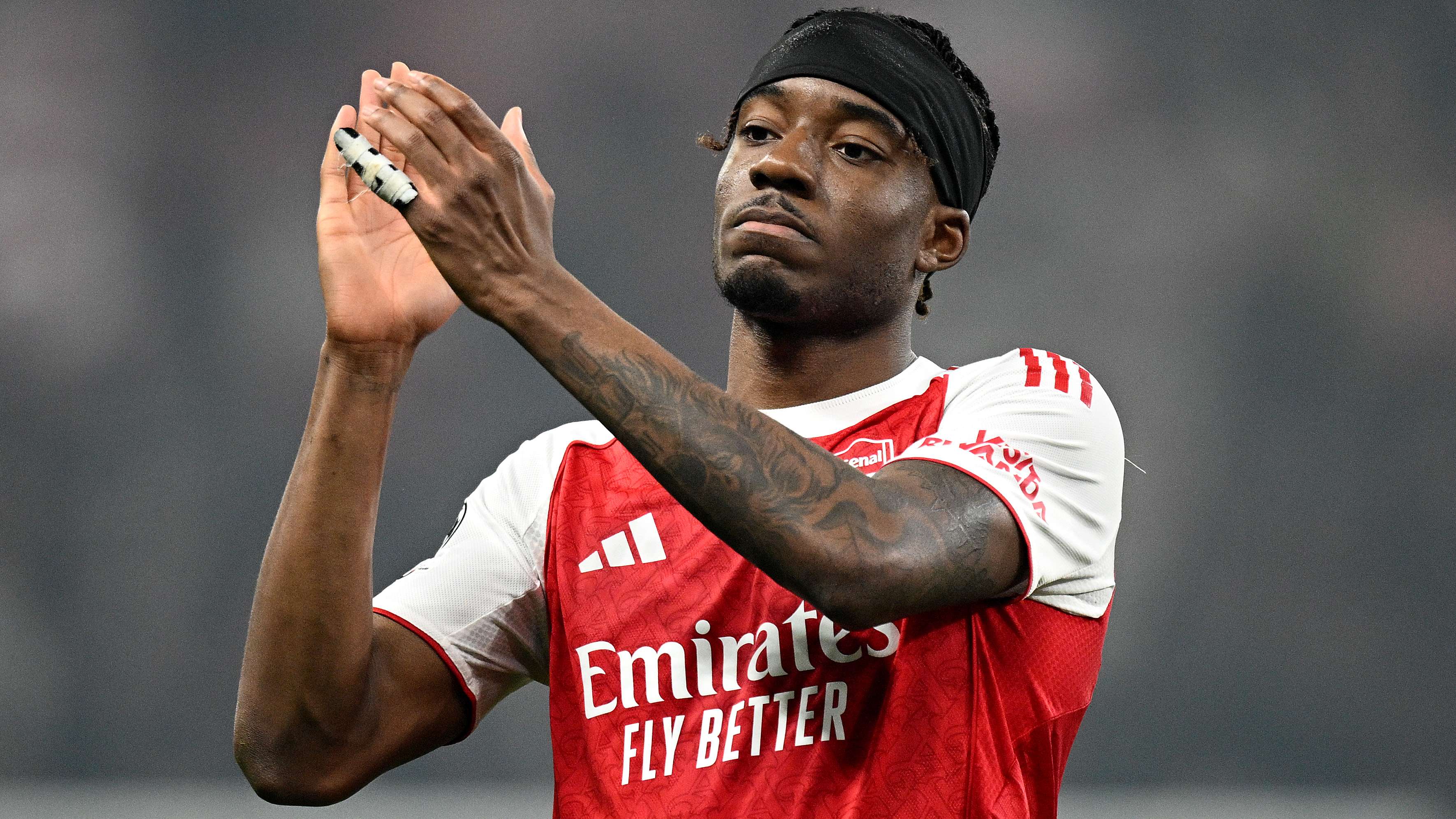 Madueke: Instinct won Arsenal penalty against Leverkusen  
