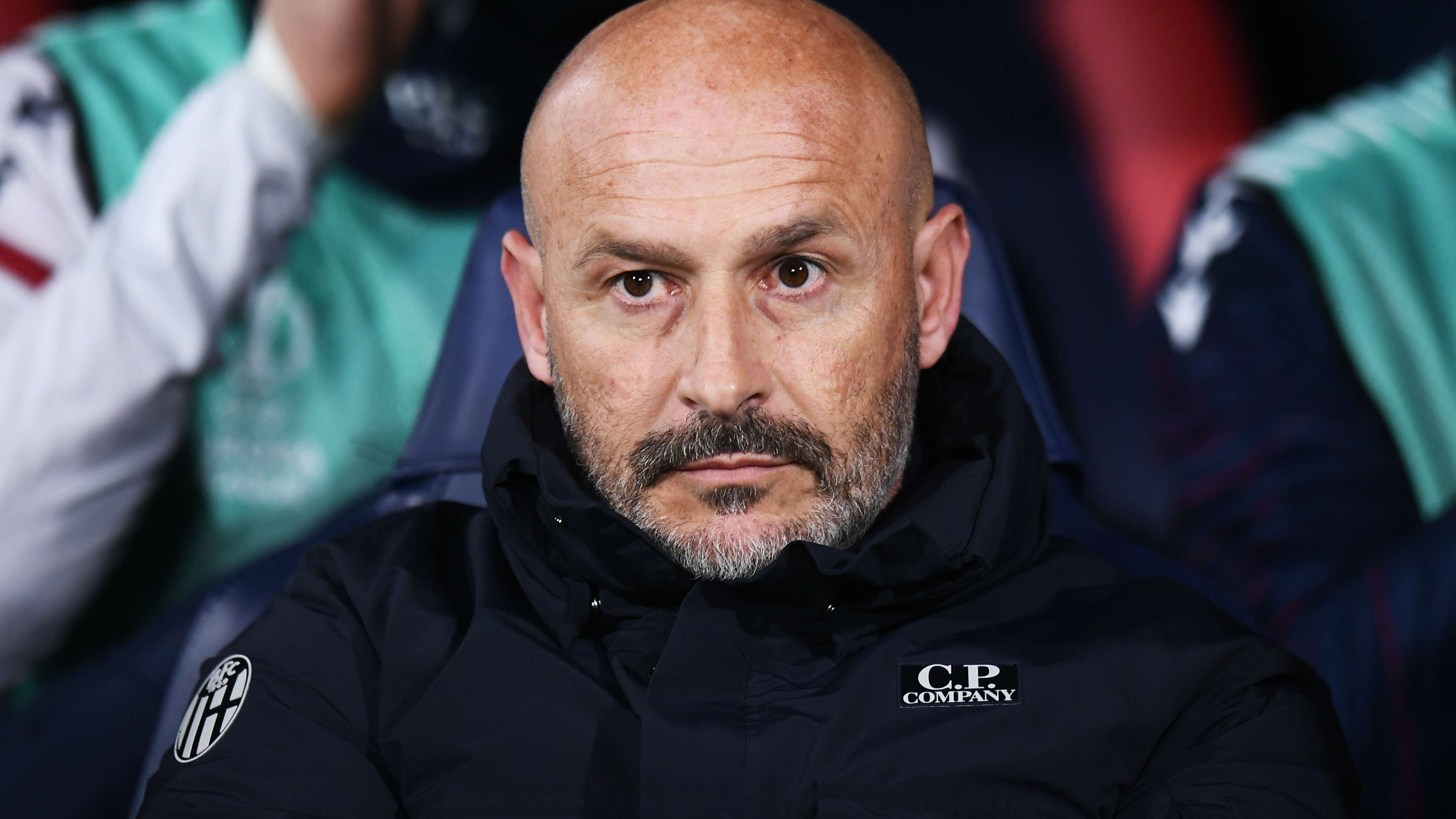 Bologna, Italian: "A top-class performance, apart from Joao Mario's reading. The referee..."  