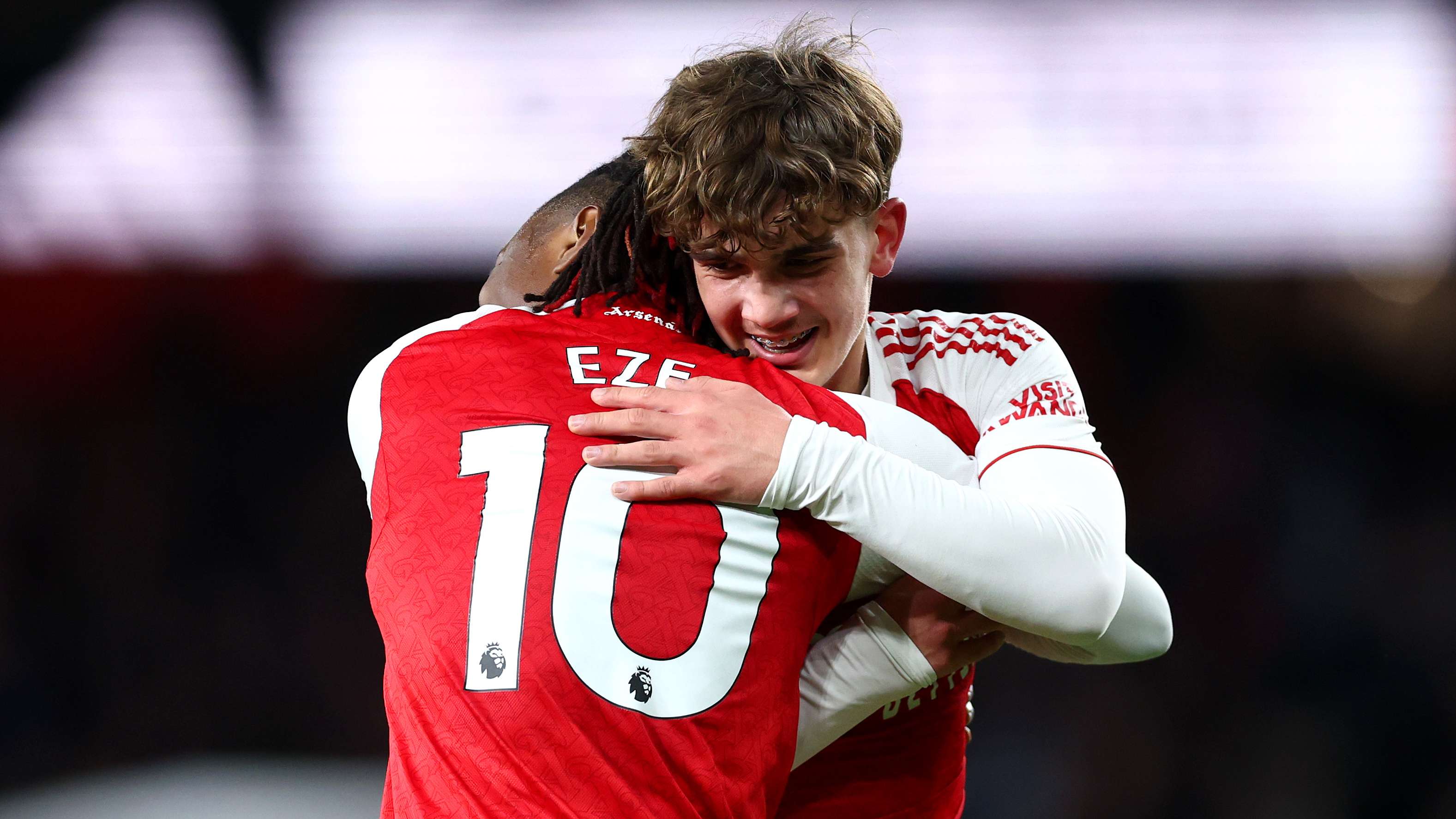 Arteta tells Dowman his goal 'isn't relevant anymore'  