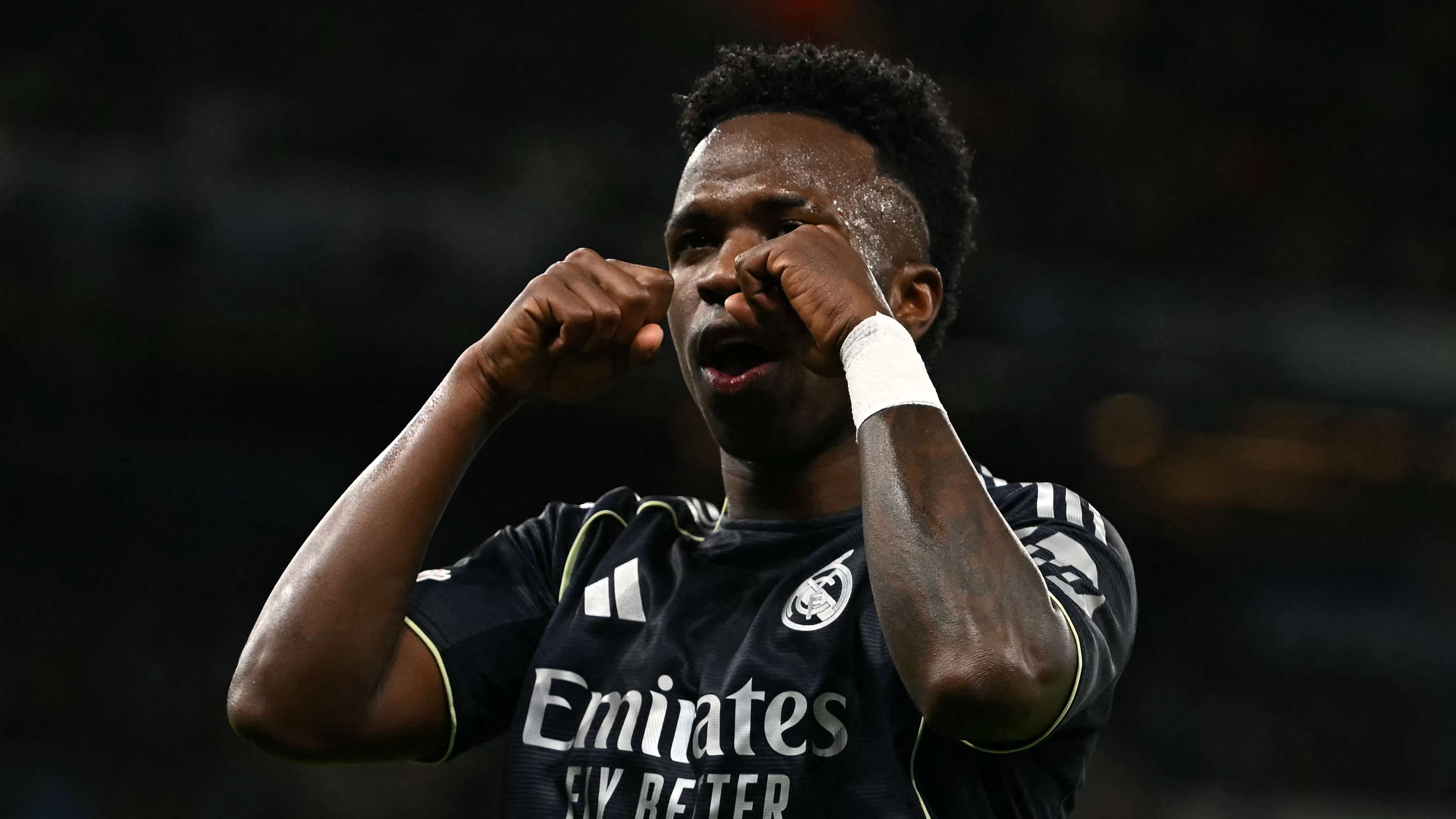 Vini Jr explains 'crying' gesture after UCL heroics  
