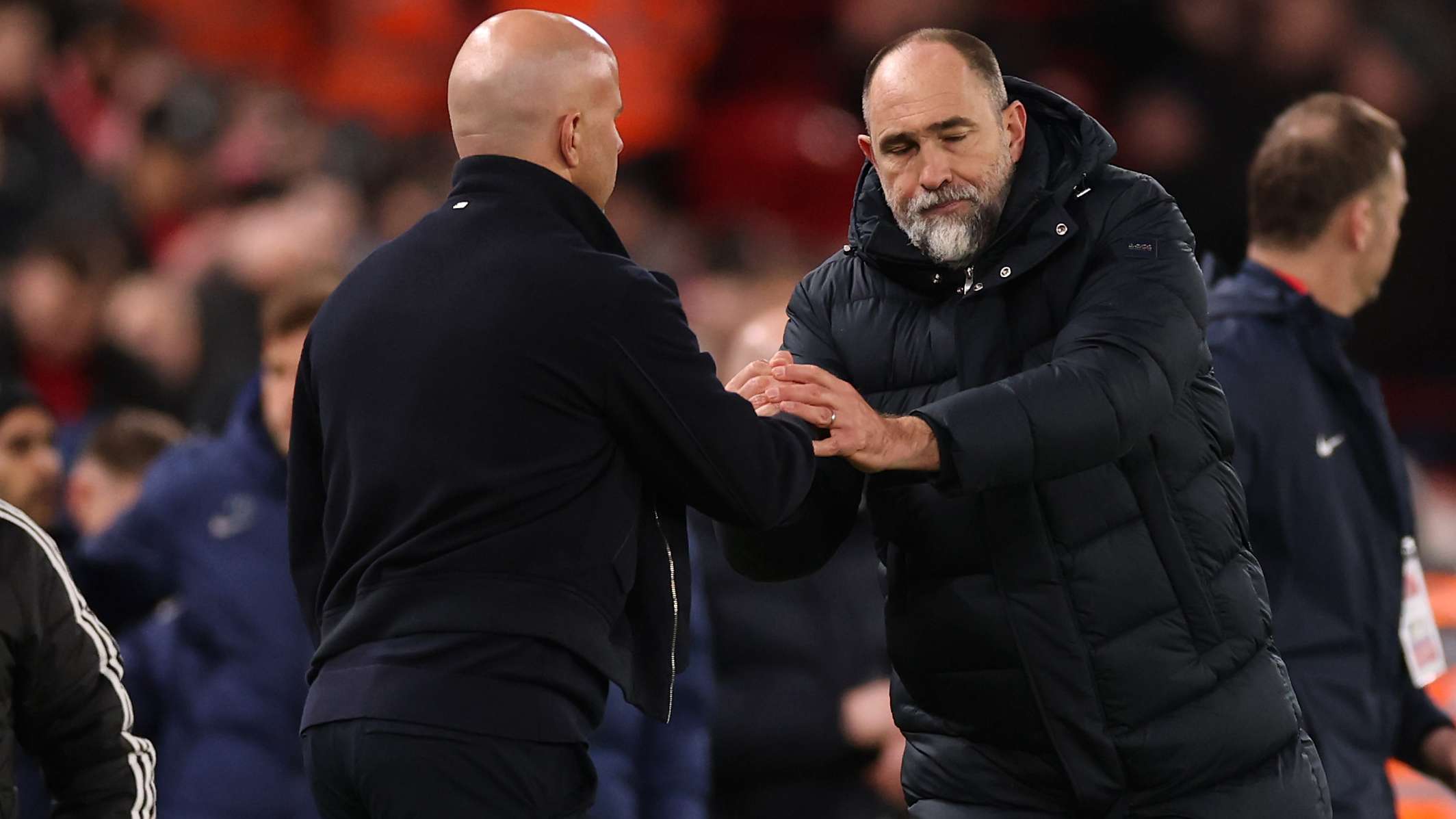 Tudor mistakes one of his assistants for Slot ahead of Liverpool v Tottenham  
