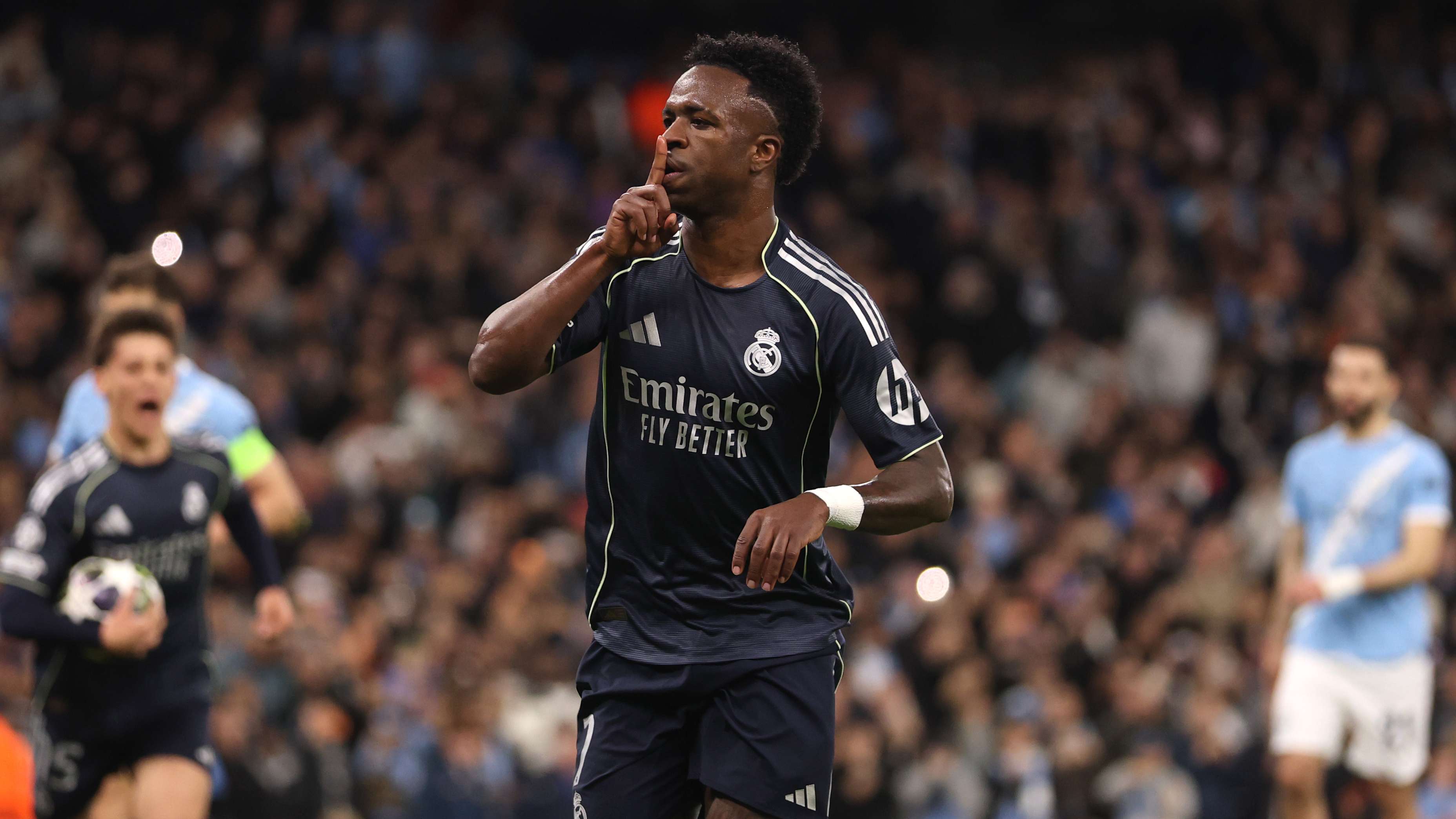 Vinicius, controversial celebration against Manchester City: "Cry, cry!"  