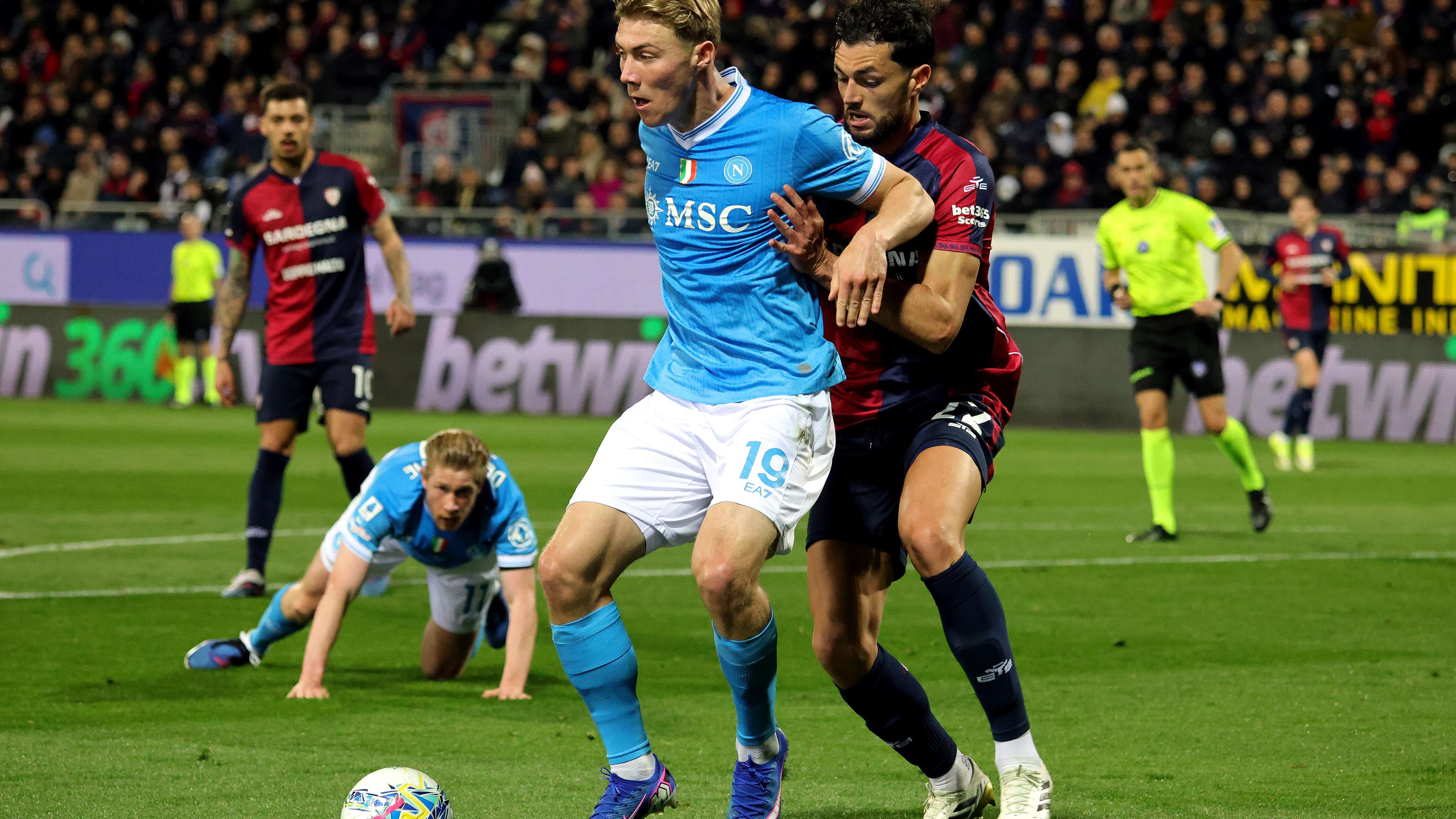 Hojlund on Mina: “He pinched my nipple – he doesn’t play football”  