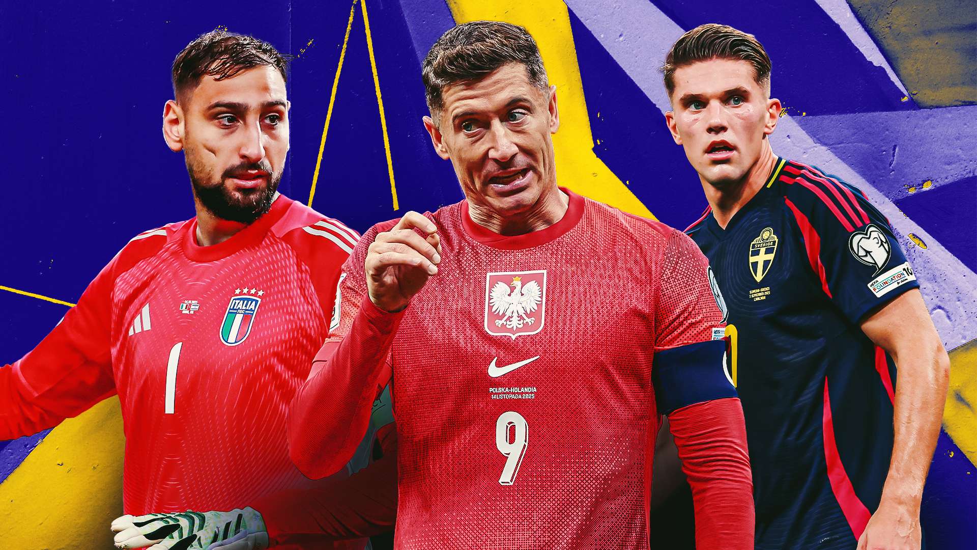 Lewa, Donnarumma & 11 stars at risk of missing the World Cup  
